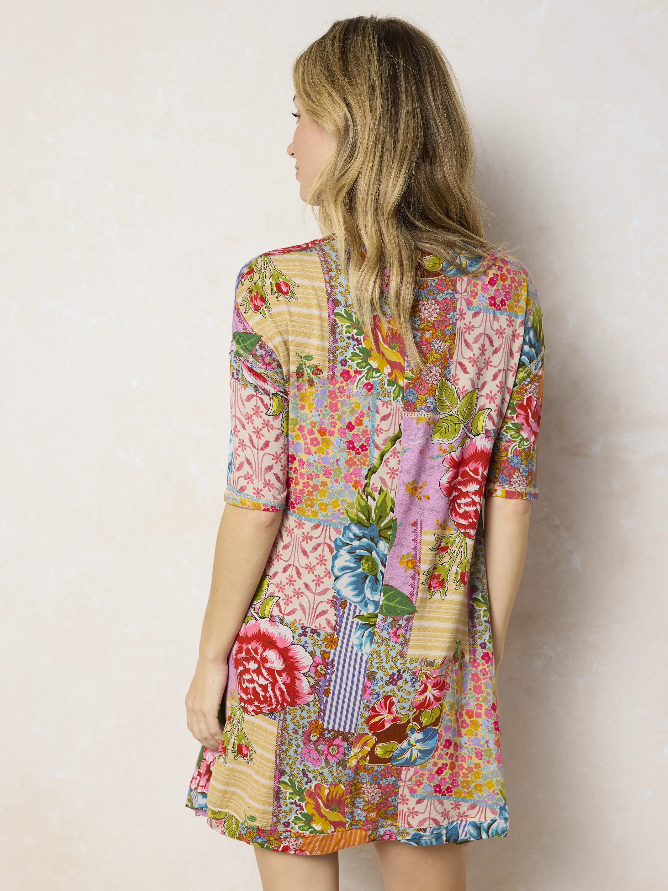 All Day "ButterSoft" Mini Dress - Vintage Treasure Pink - Image 2