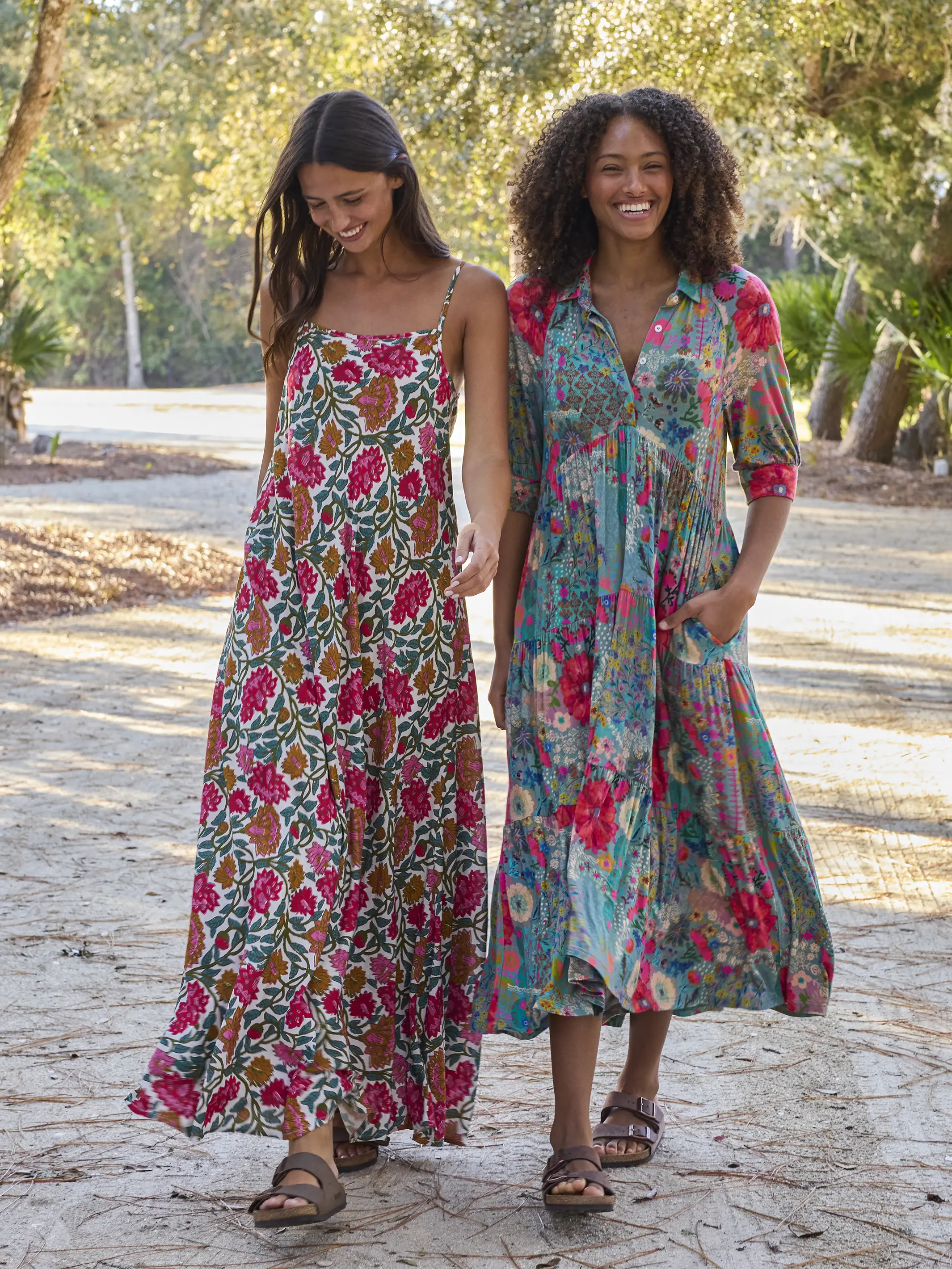Amellia Maxi Dress - Lush Zinnias - Image 4