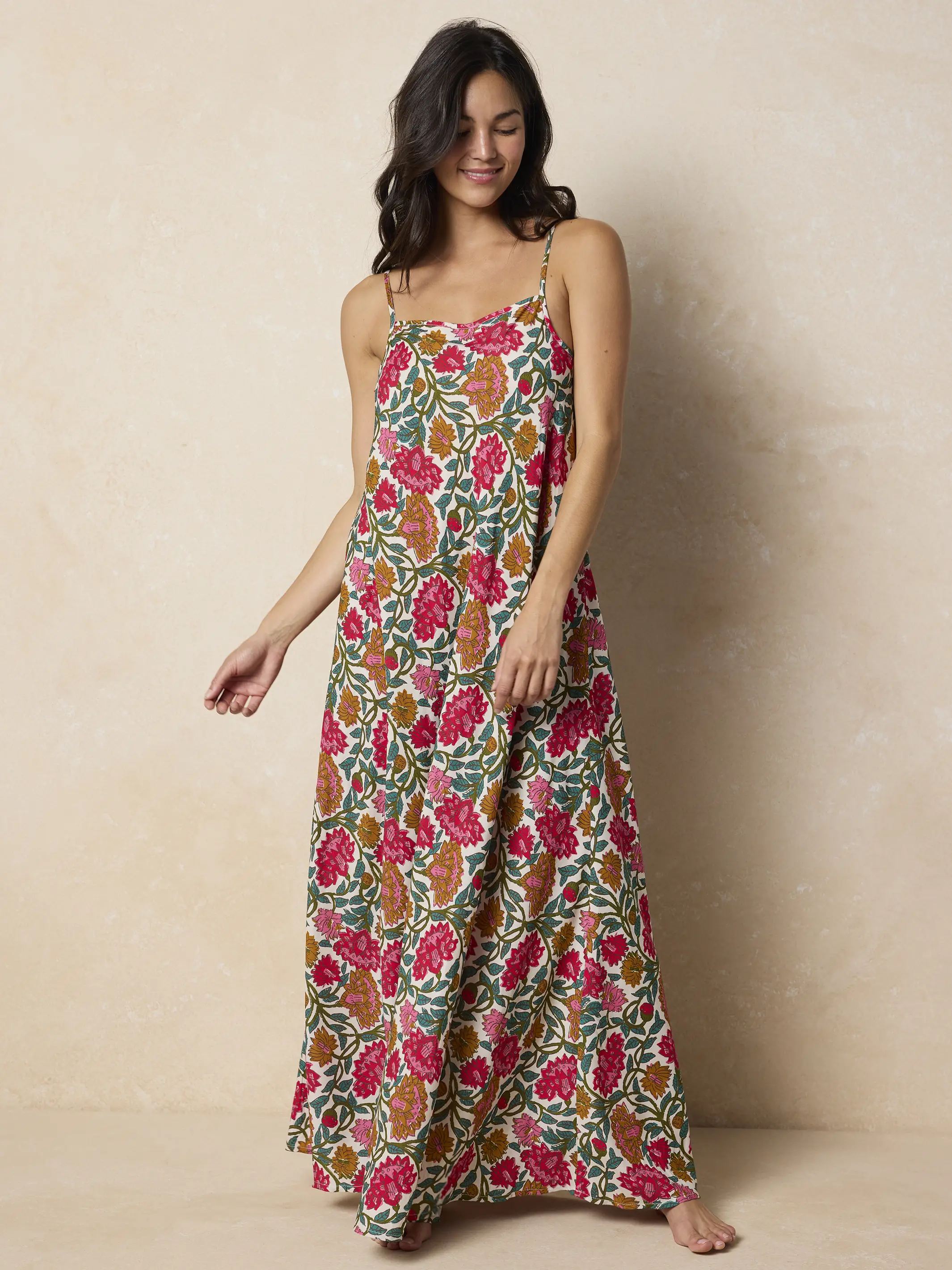 Amellia Maxi Dress - Lush Zinnias - Image 5