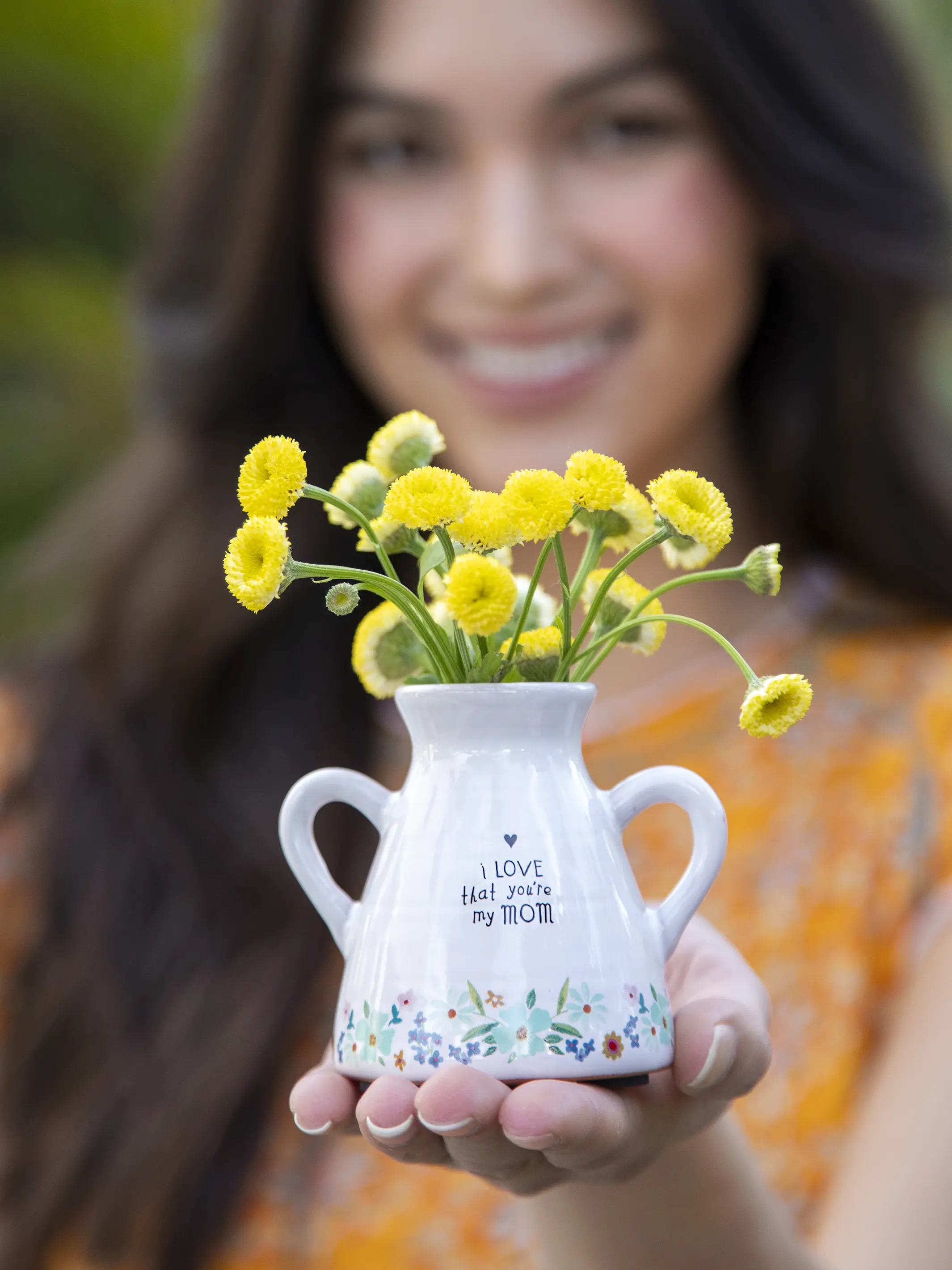 Artisan Bud Vase - Mom - Image 2