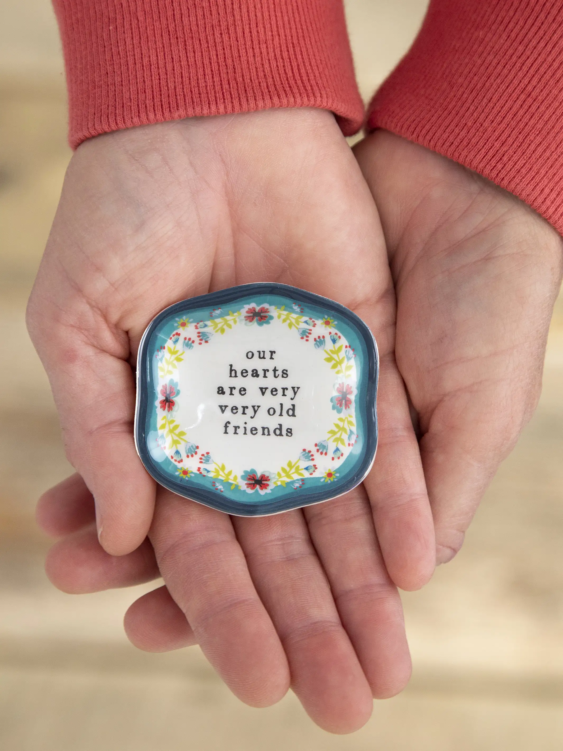 Artisan Trinket Dish - Old Friends - Image 2