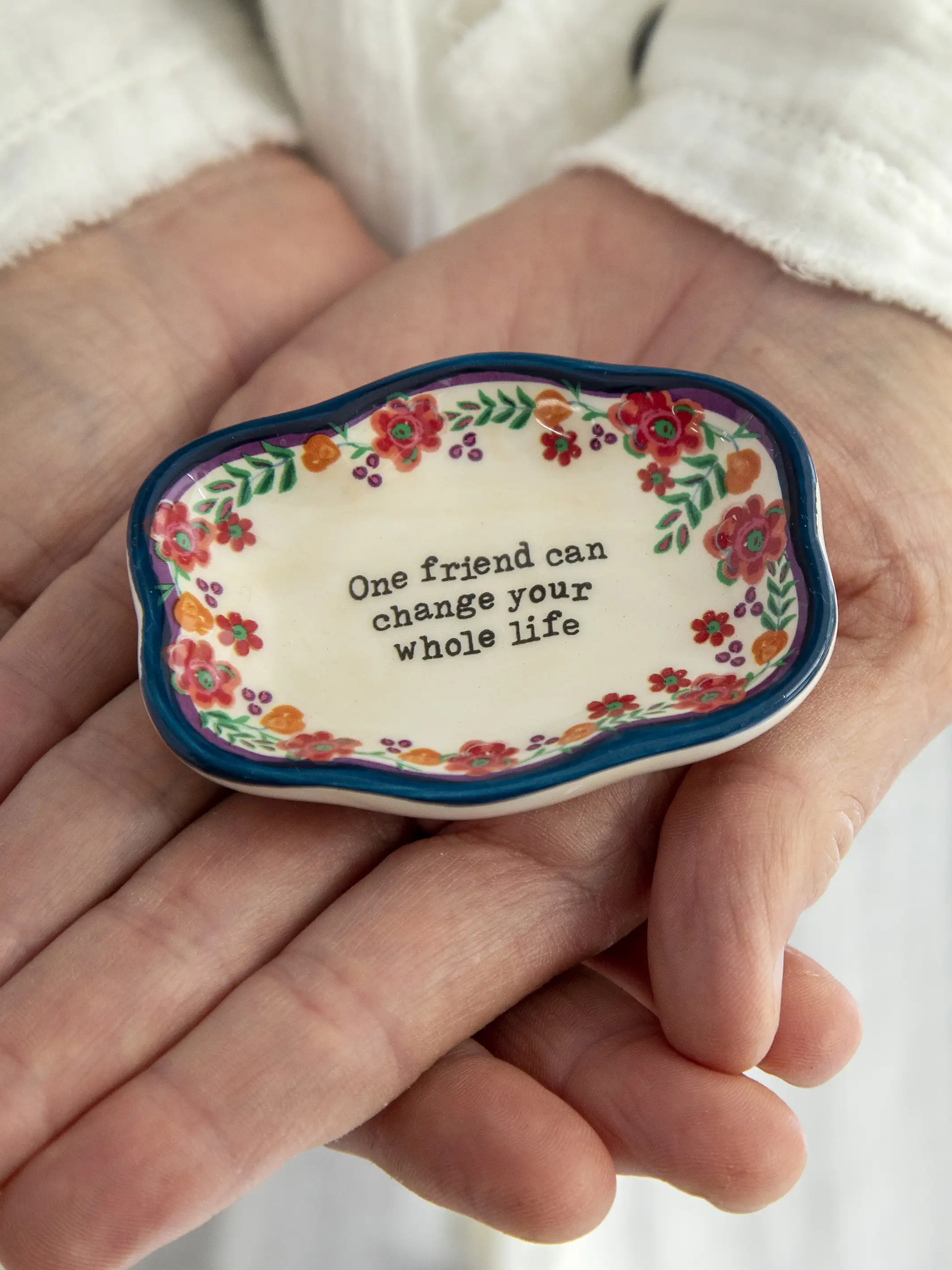 Artisan Trinket Dish - One Friend - Image 2