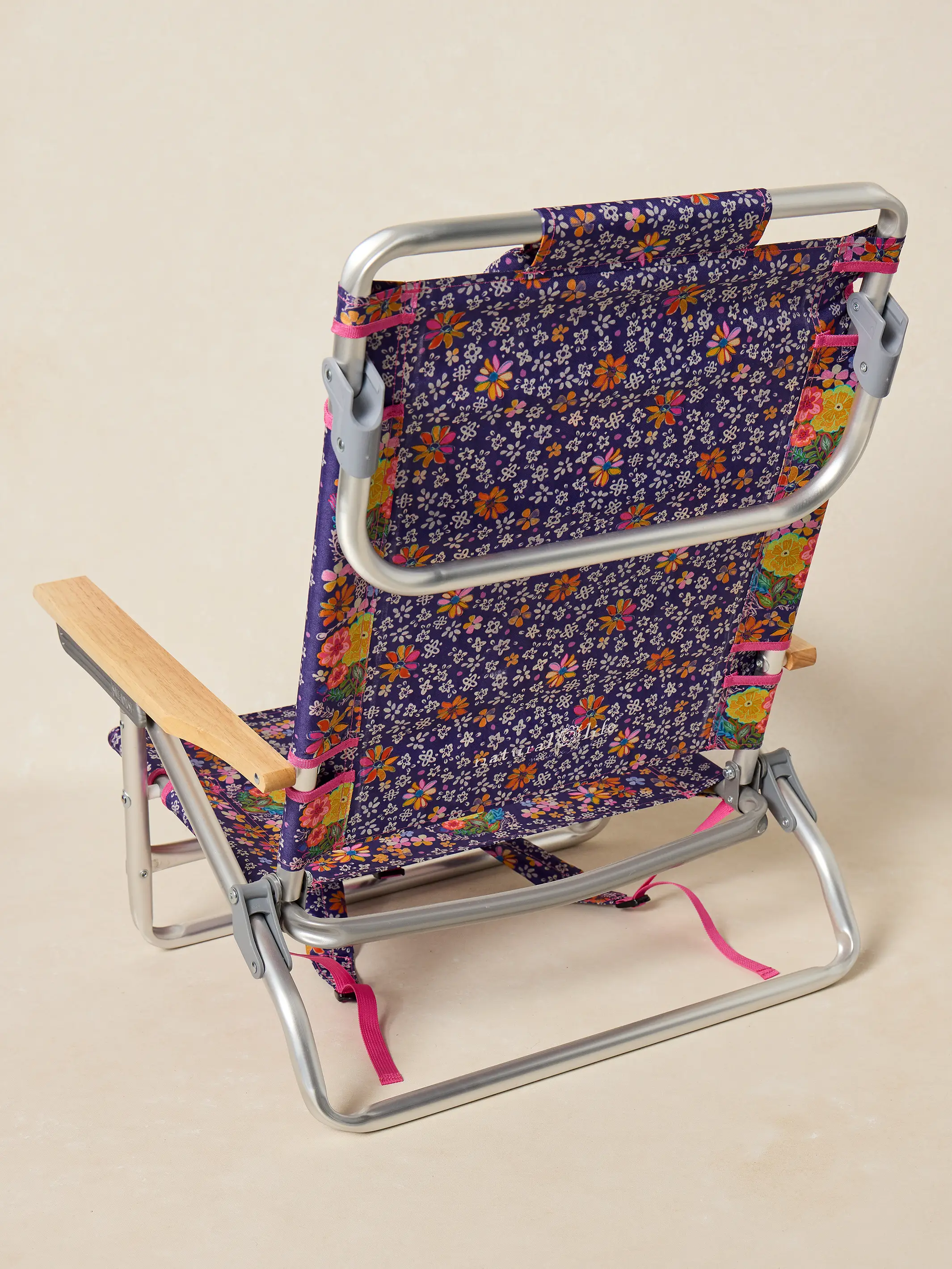 Backpack Beach Chair - Tropic Bandana Navy - Image 4