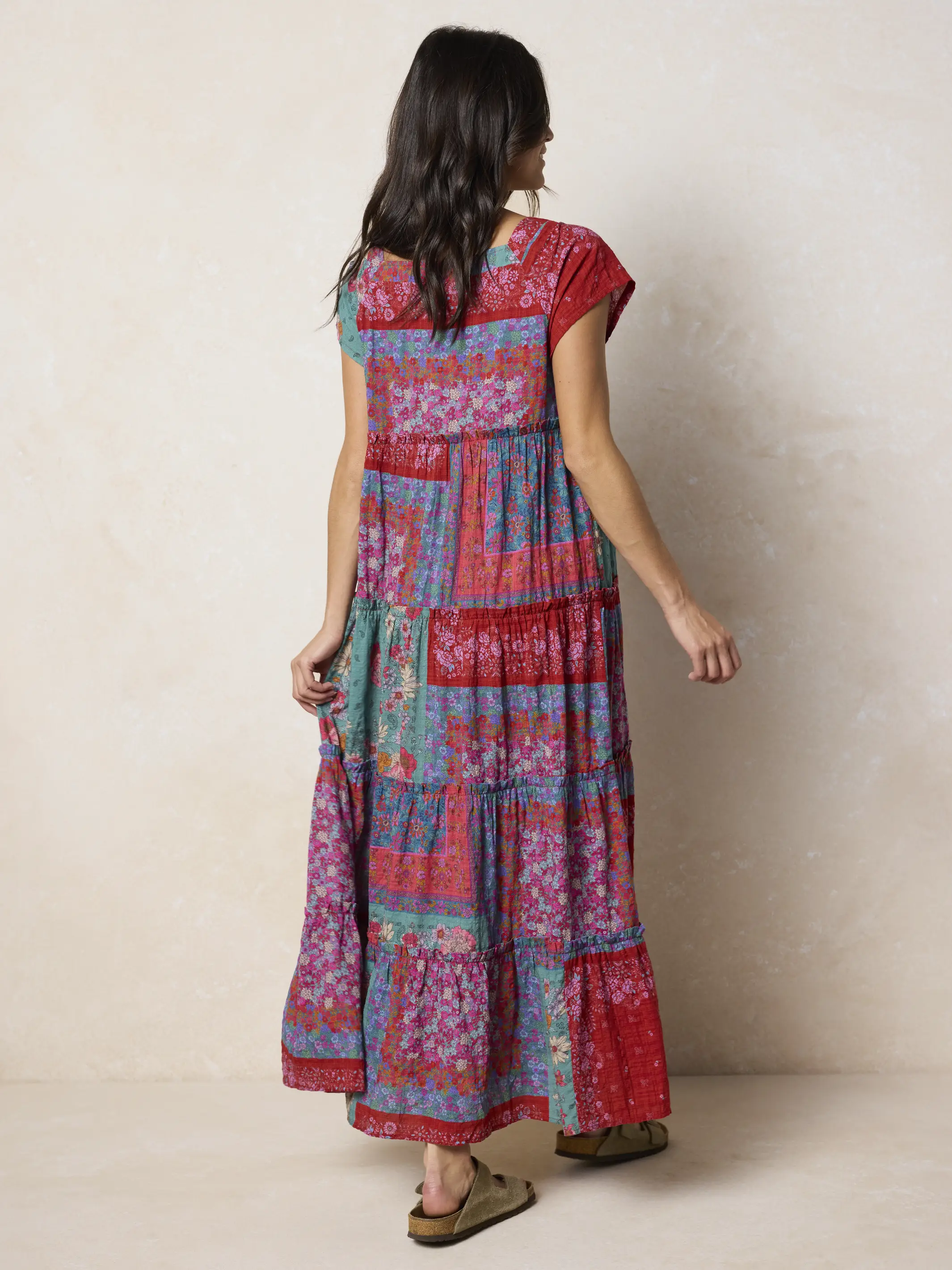 Berkley Maxi Dress - Jewel Positano Scarf - Image 5