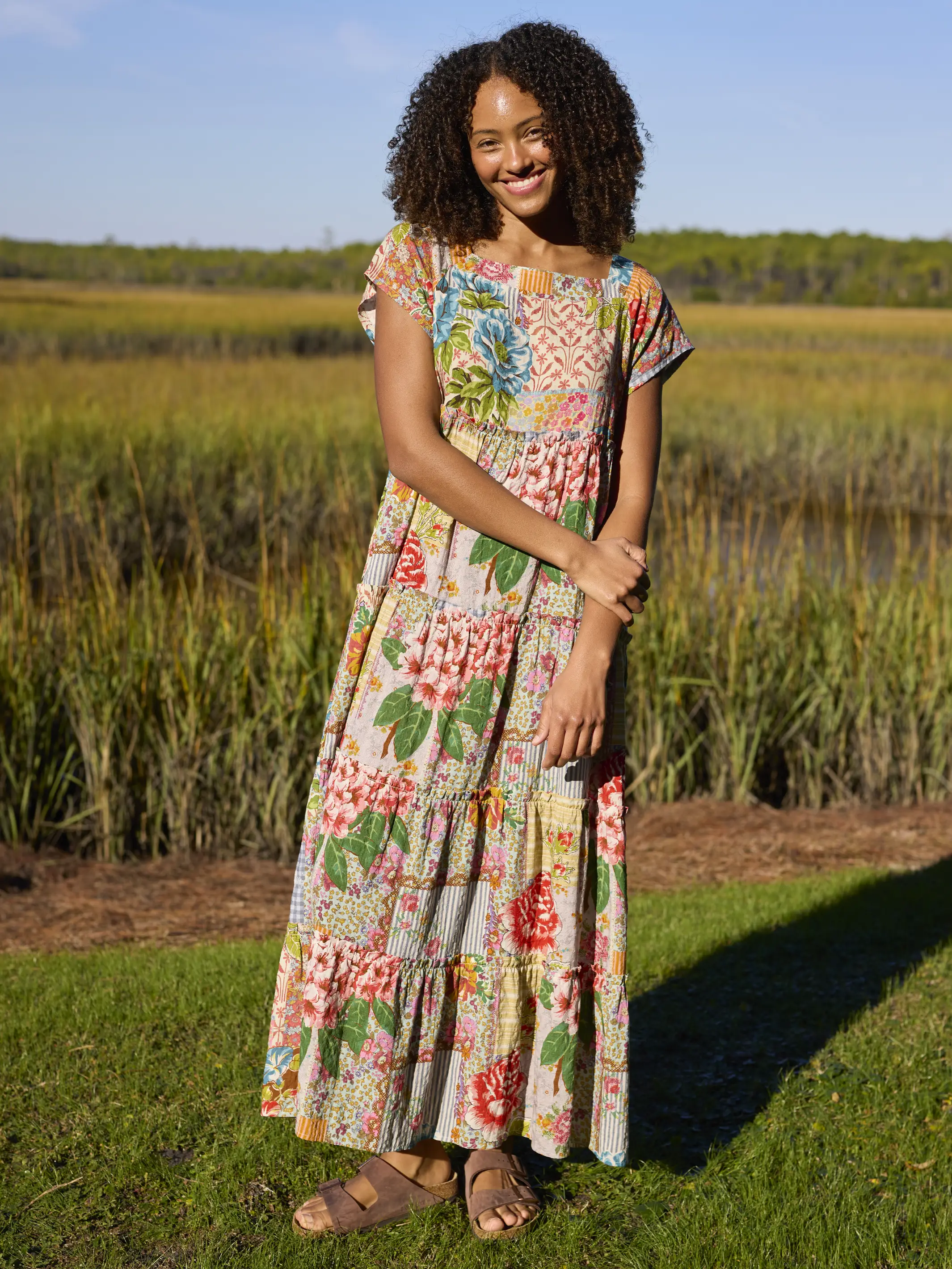 Berkley Maxi Dress - Vintage Treasure Pink - Image 2