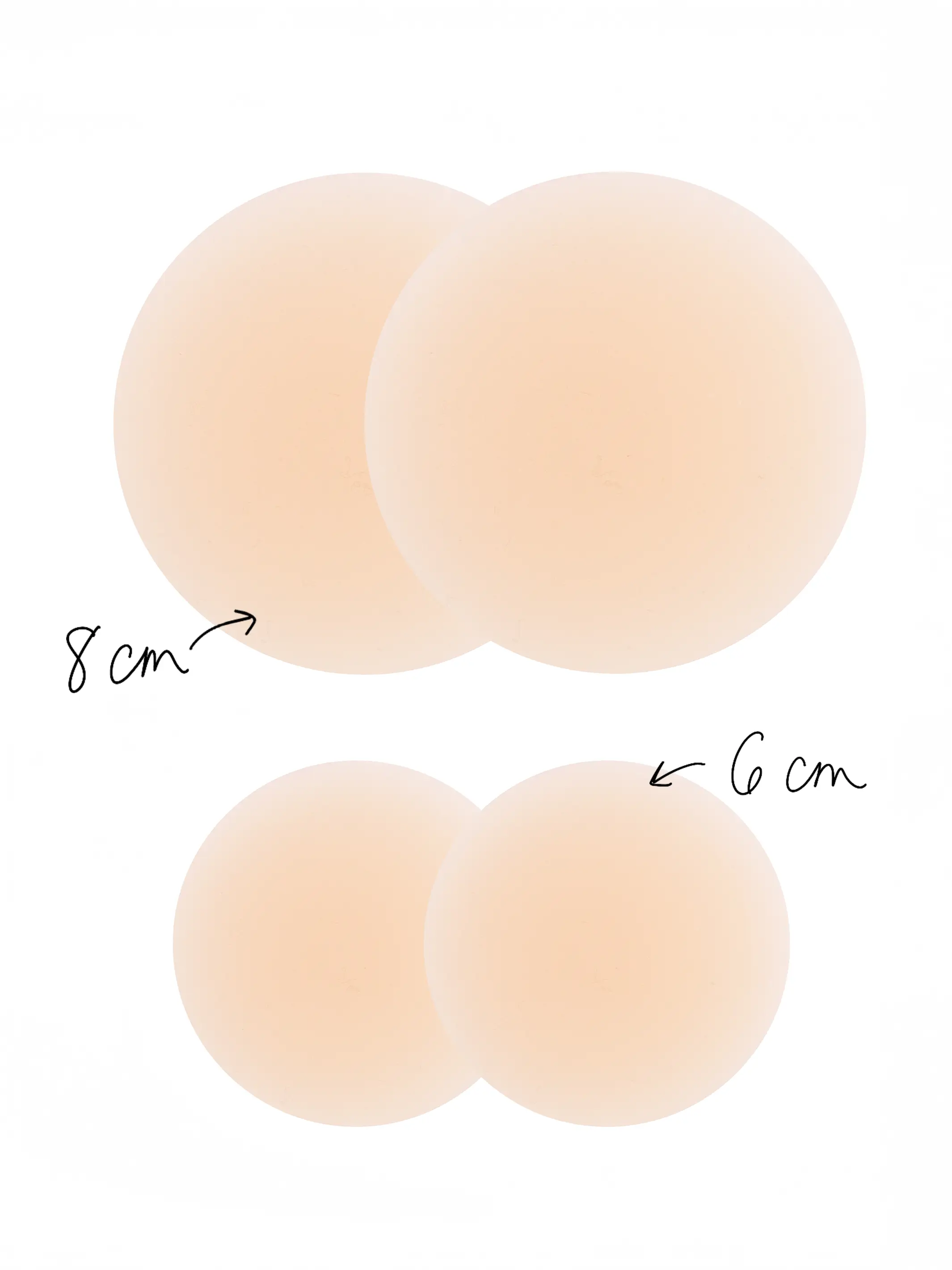 Boob-eez® x Natural Life Deluxe Duo Nipple Cover - Light - Image 3