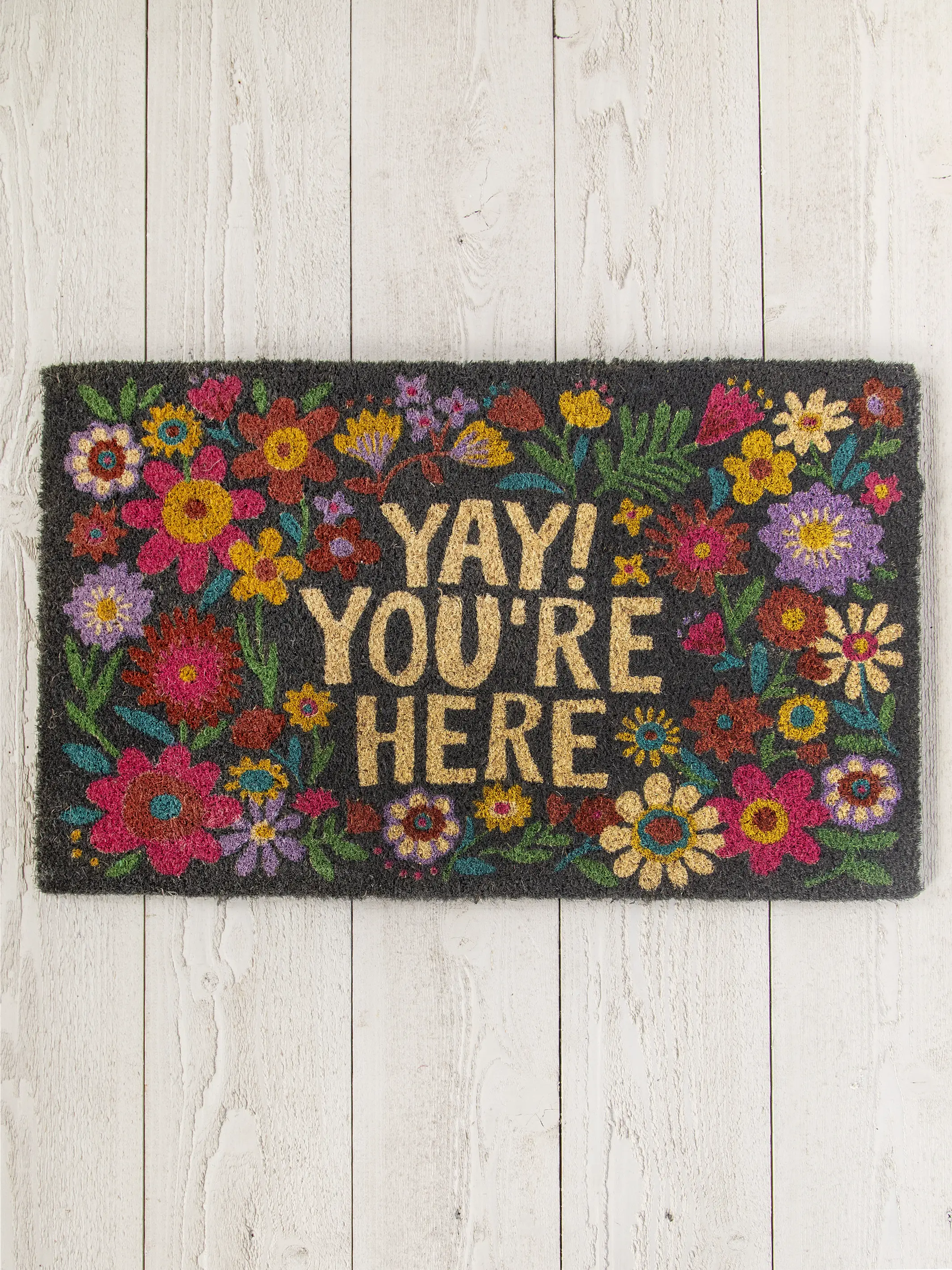 Bungalow Doormat - Black Yay You're Here - Image 2