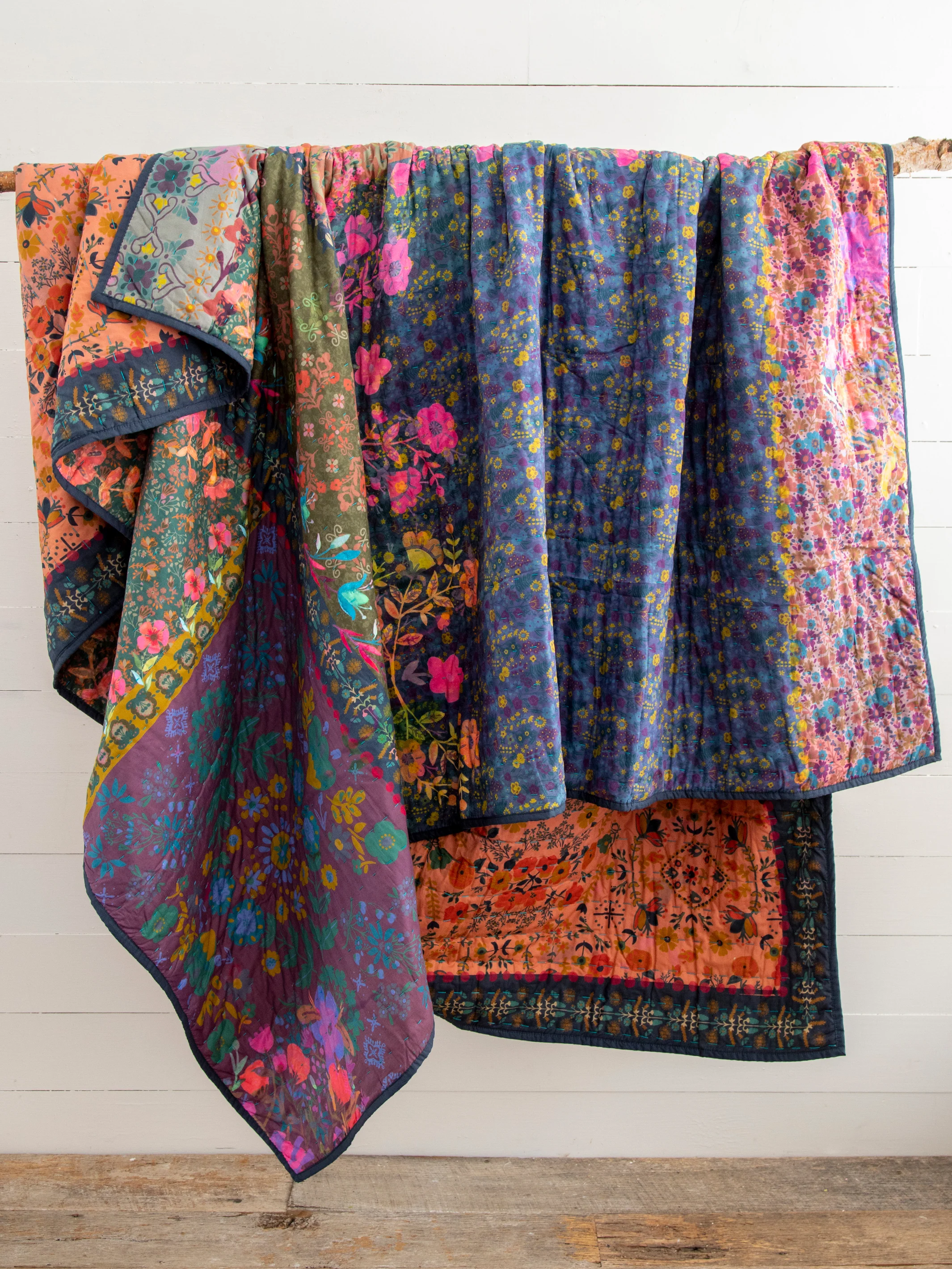 Bungalow Reversible Cotton Quilt - Maia - Image 6
