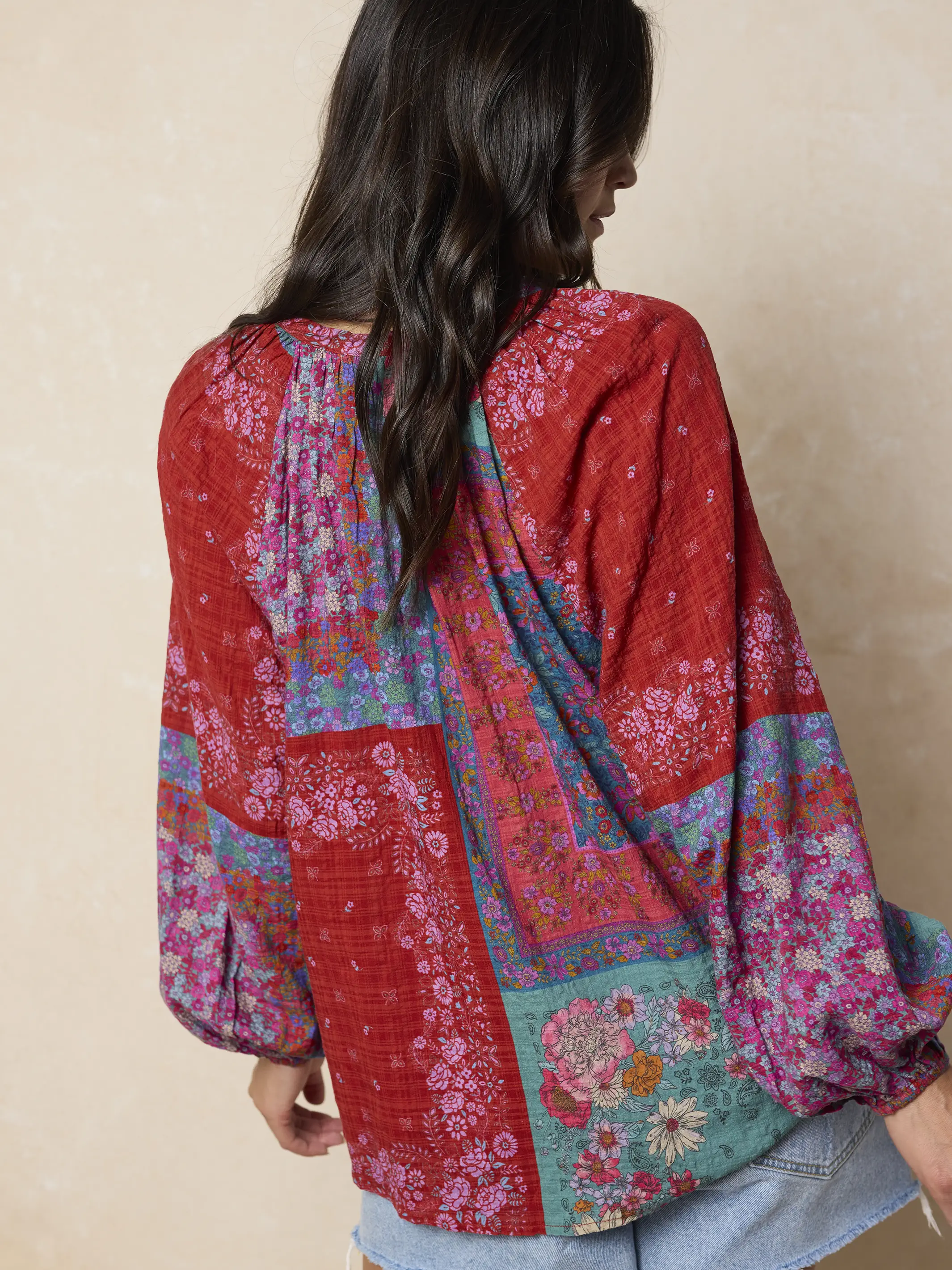 Camille Top - Jewel Positano Scarf - Image 3