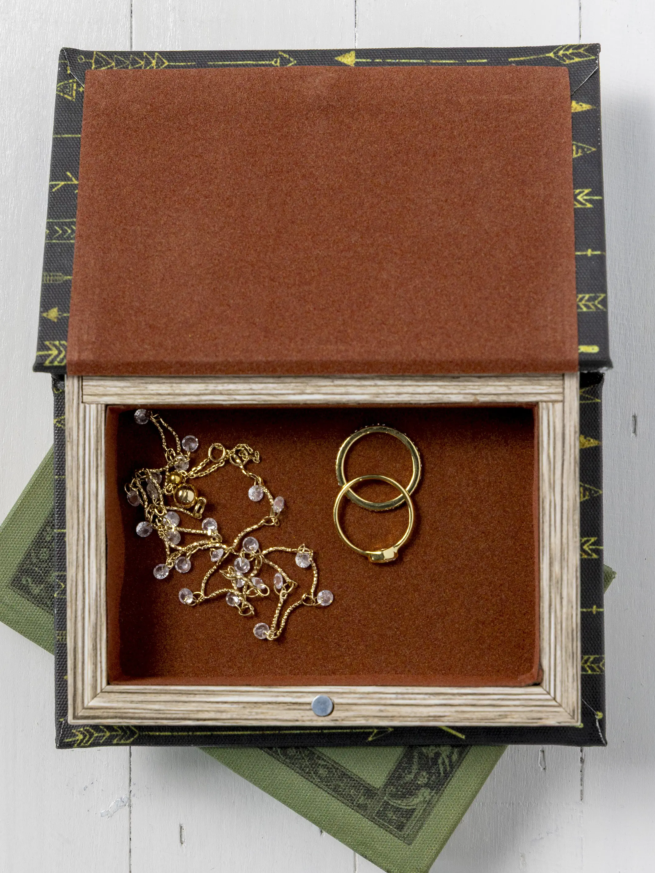 Canvas Book Boxes, Set of 2 - Image 2
