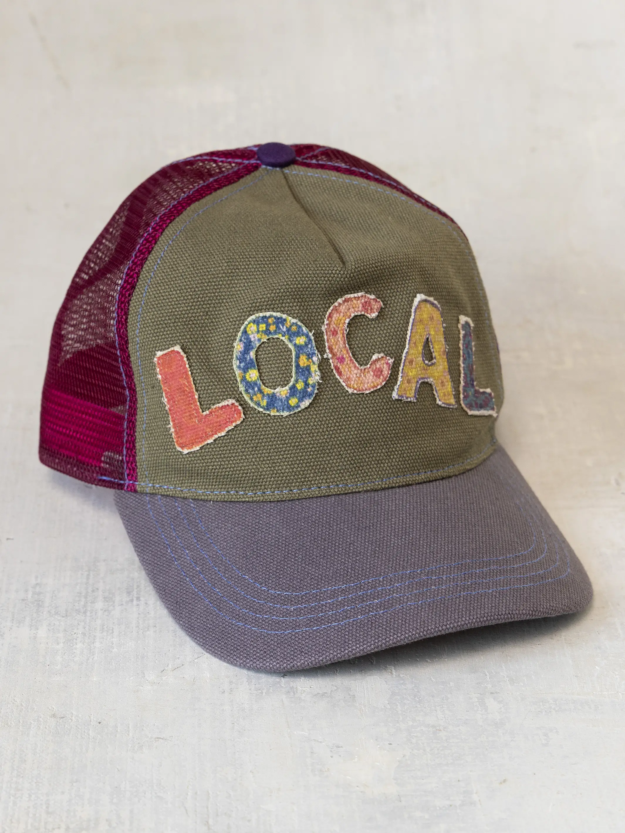 Canvas Trucker Hat - Local - Image 2