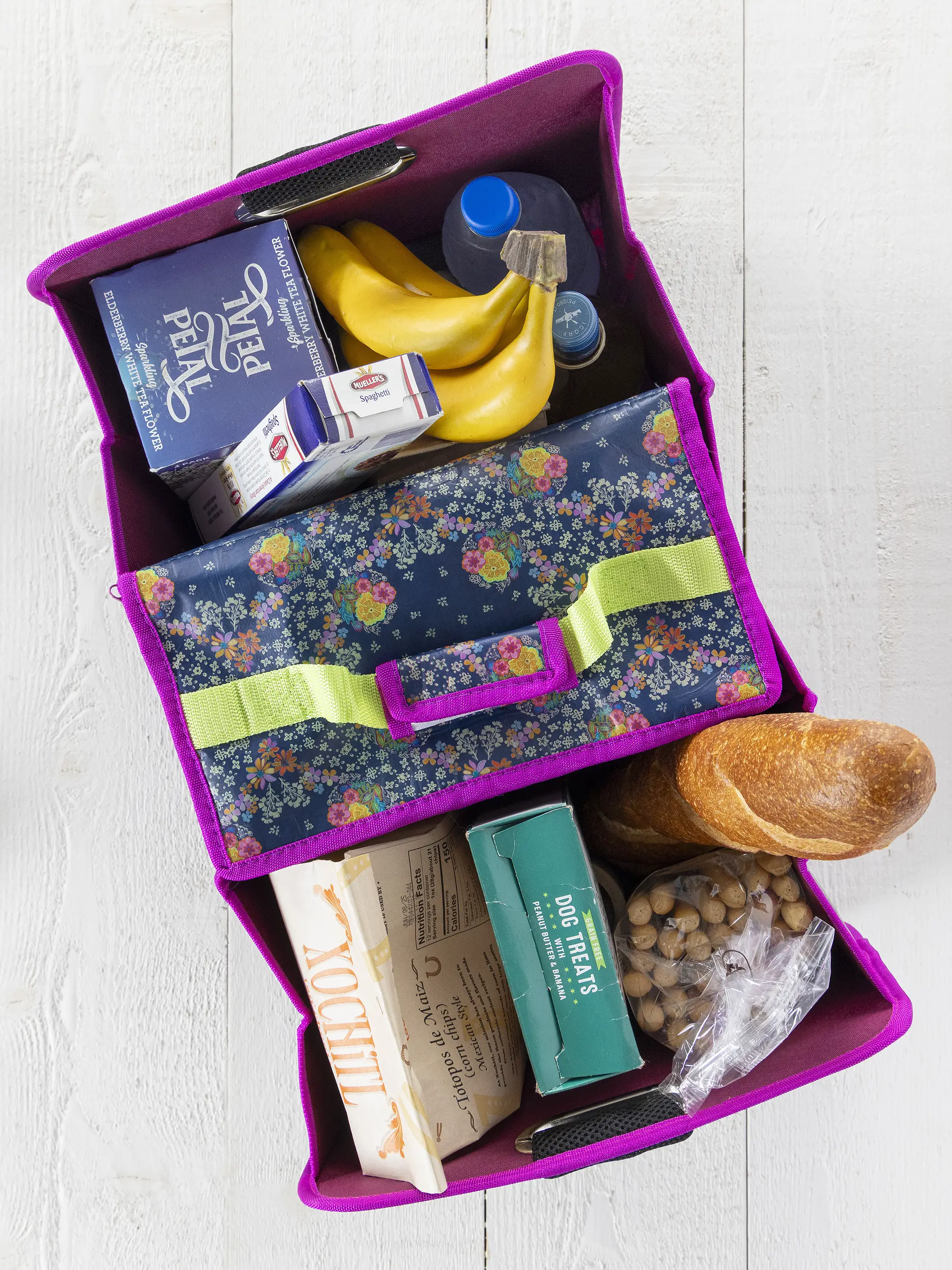 Car Trunk Organizer - Tropic Bandana Navy - Image 2