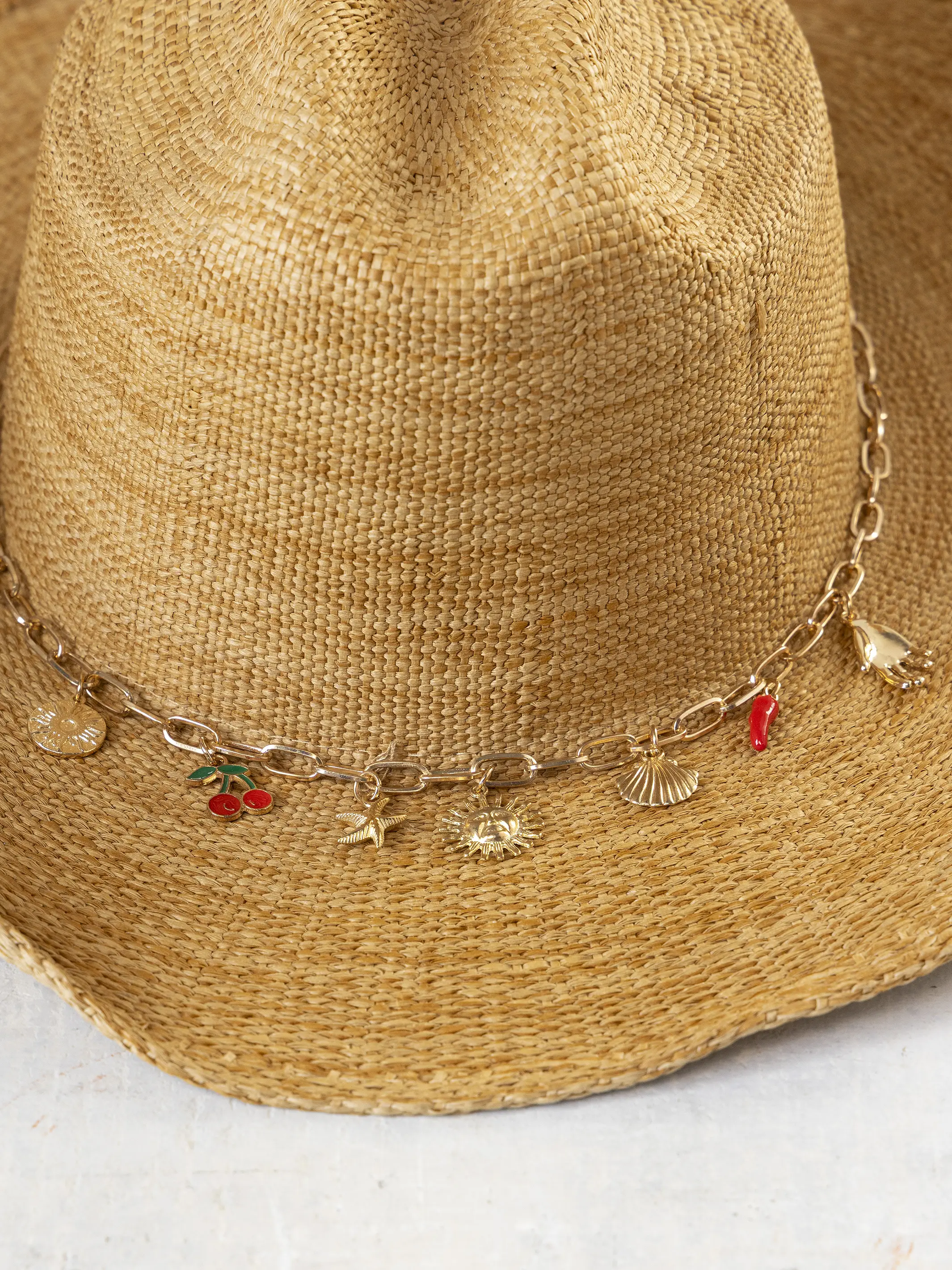 Charm Straw Hat - Image 2