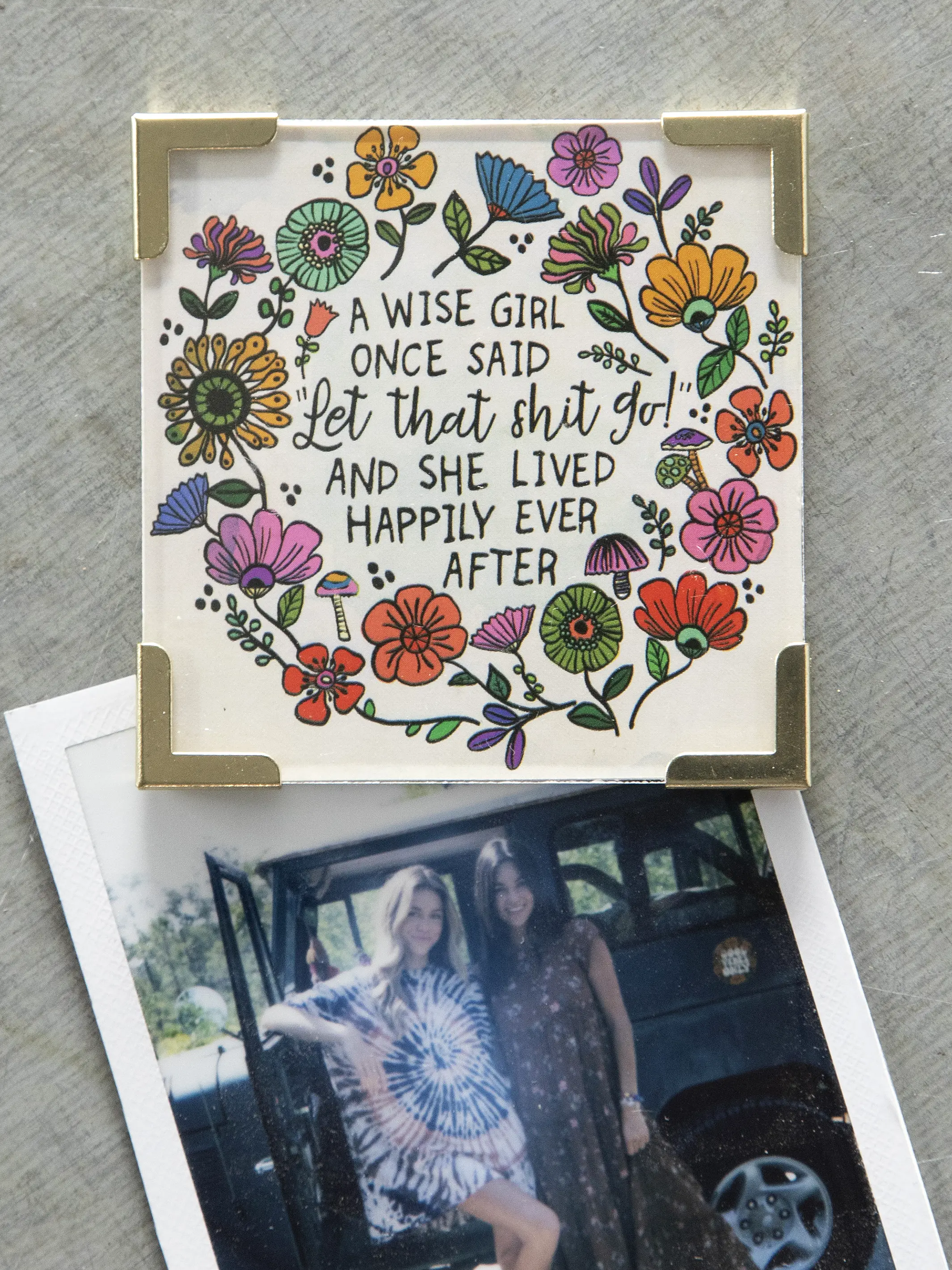 Corner Magnet Keepsake - Wise Girl - Image 2