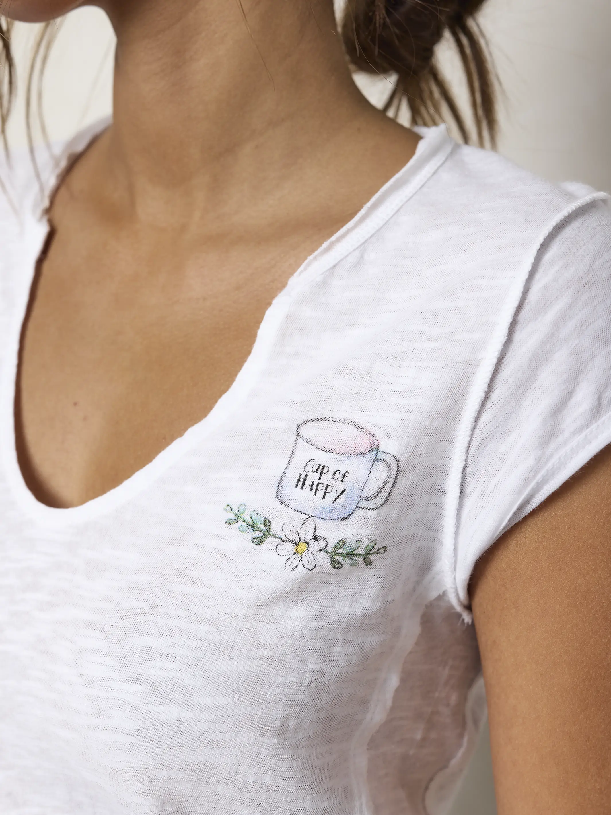 Cotton Coffee Shop Tee - Everything You Are Going Through - Image 2