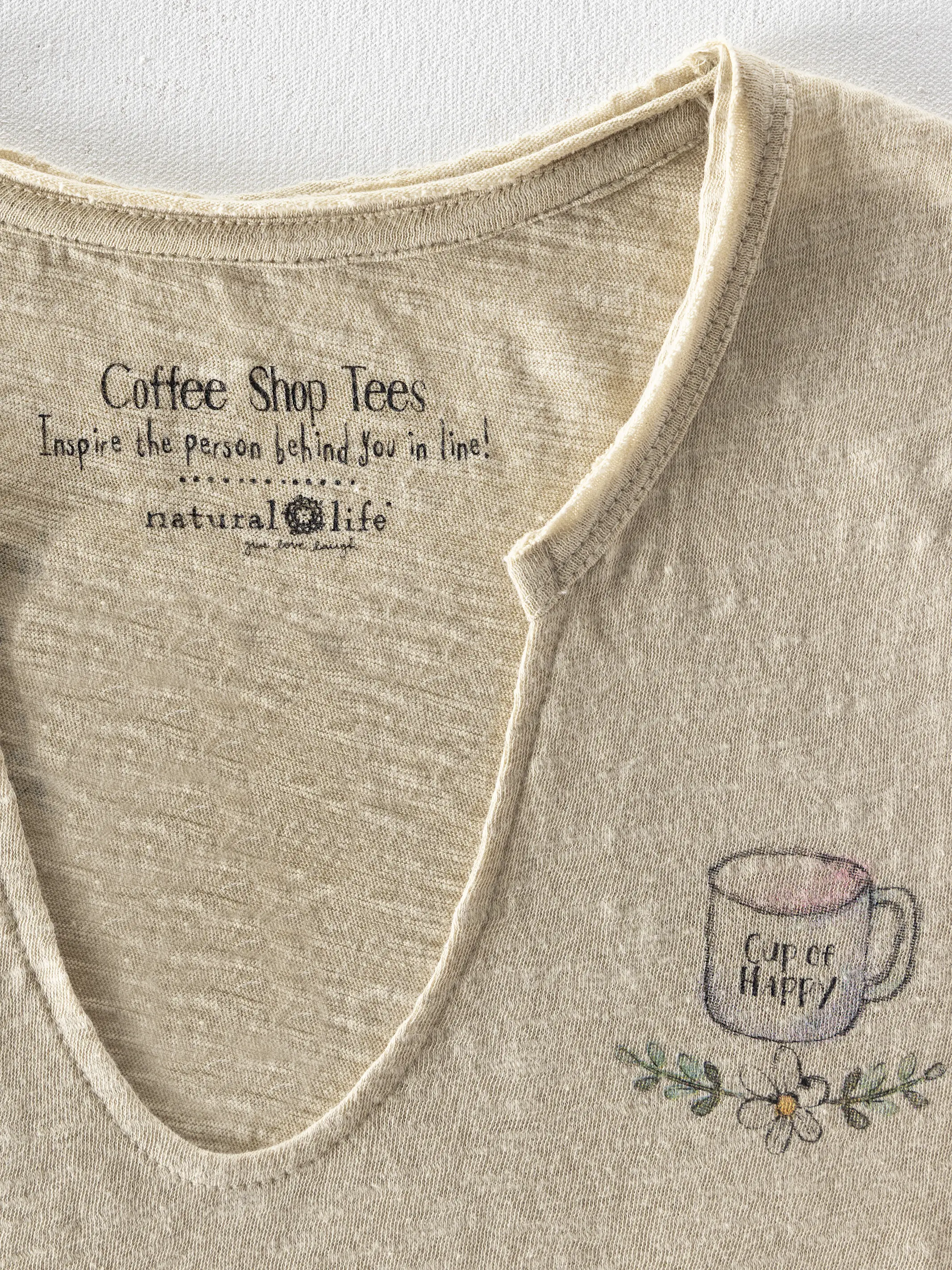 Cotton Coffee Shop Tee - Everything You Are Going Through - Image 6