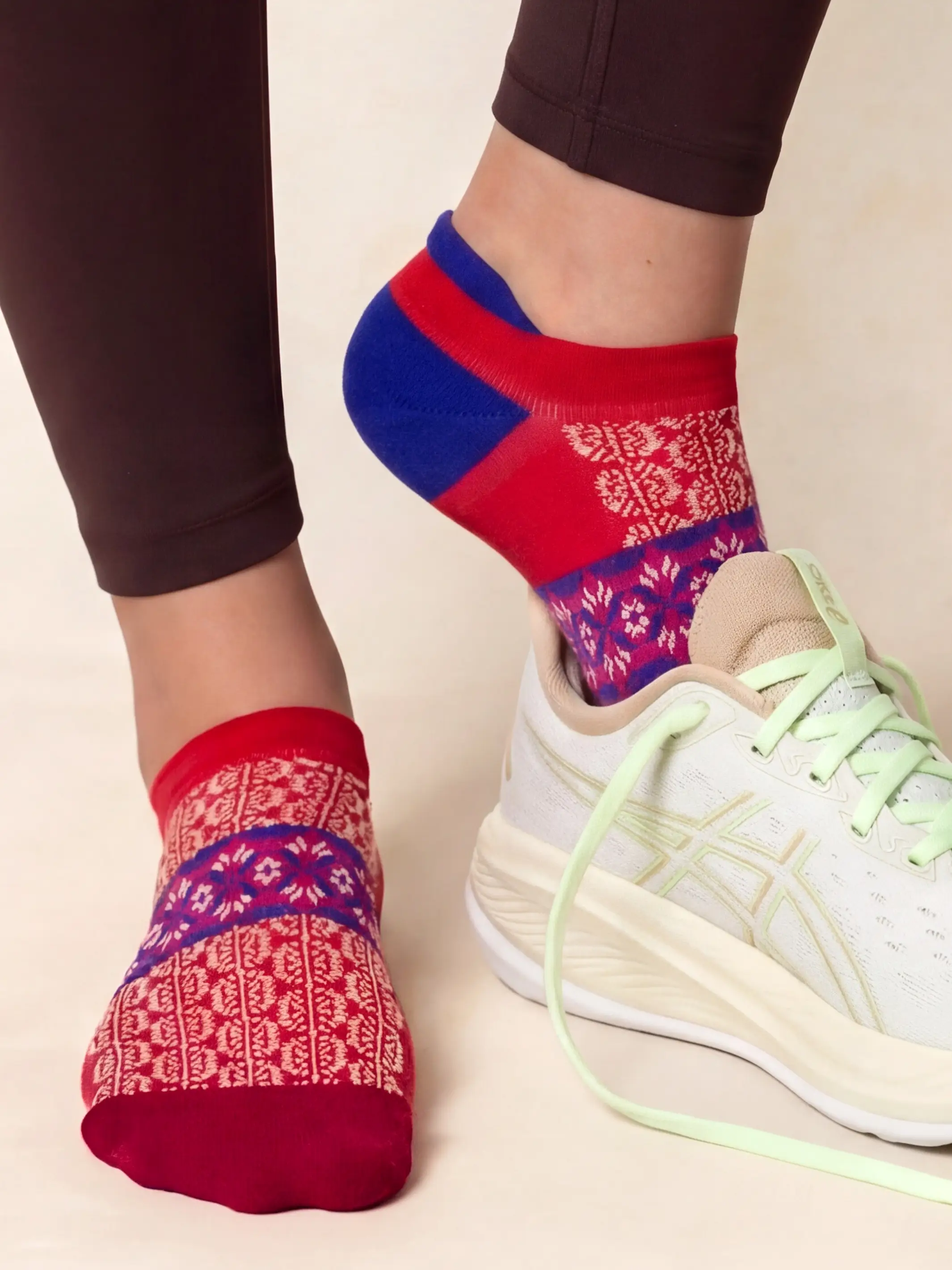 Favorite Fitness Socks, Set of 3 - Navy - Image 3
