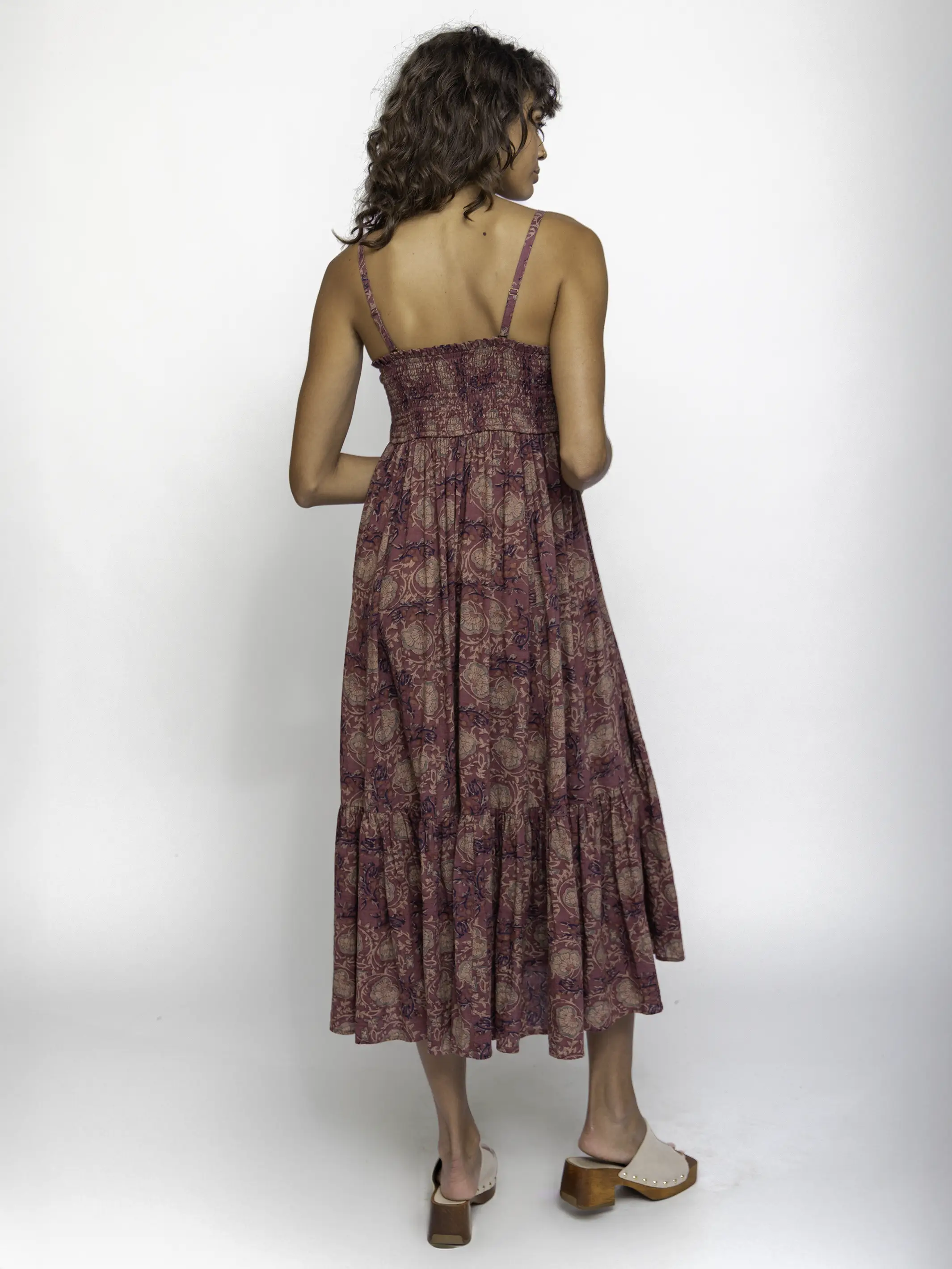 Flora Convertible Maxi Skirt - Mauve India Vines - Image 4