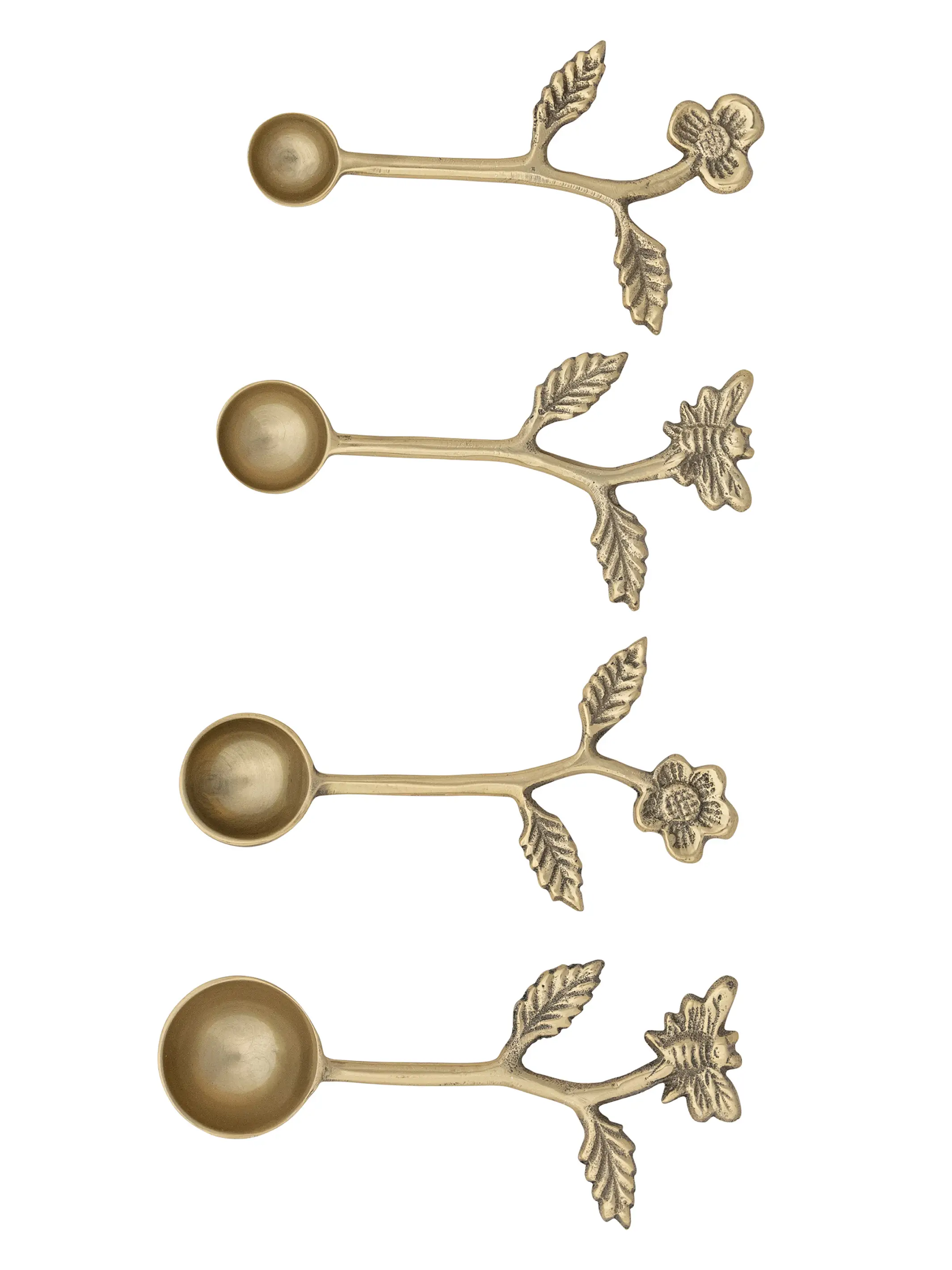 Flower Handle Measuring Spoons, Set of 4 - Image 2