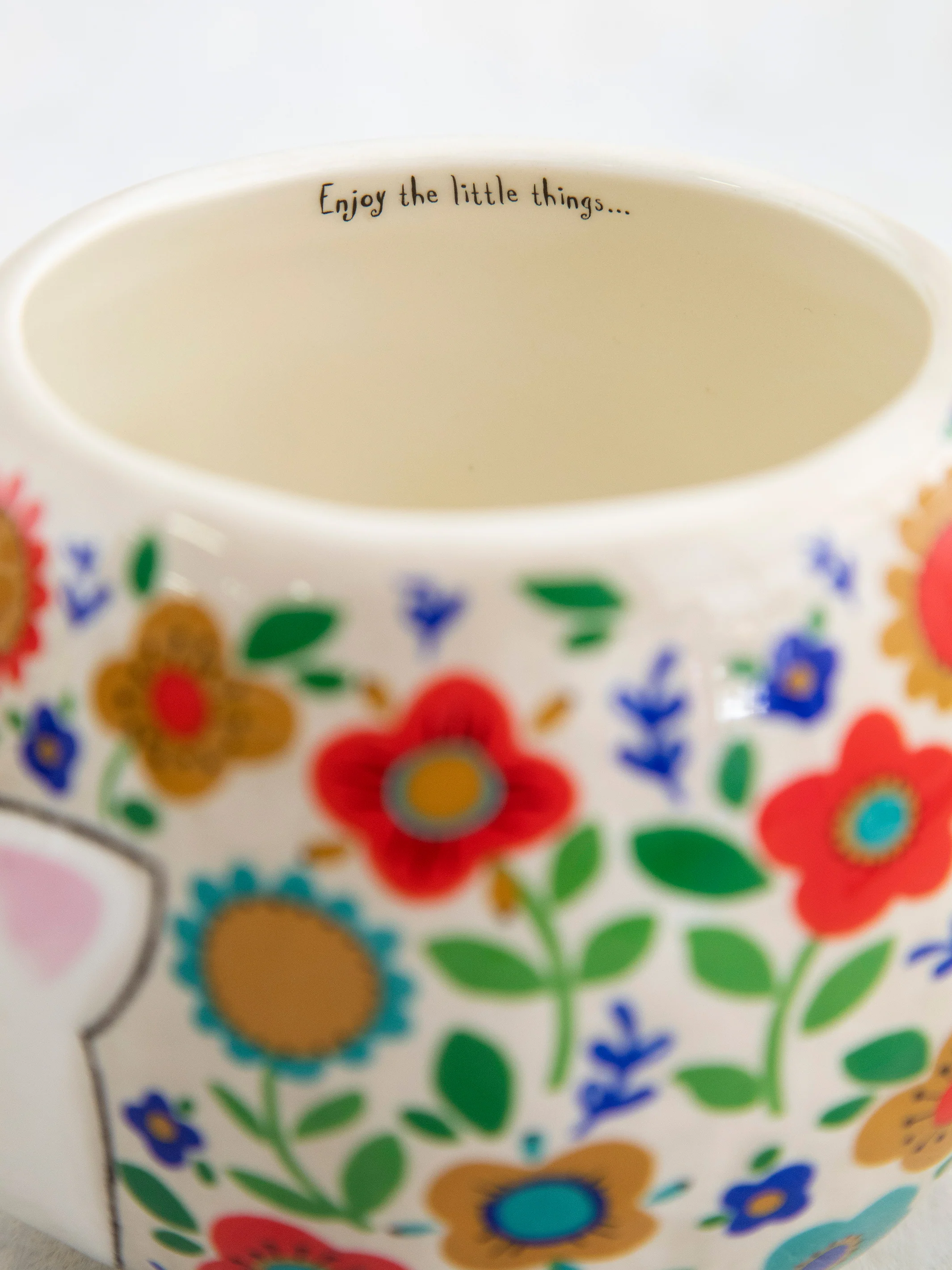 Folk Art Coffee Mug - Harriet The Hedgehog - Image 4