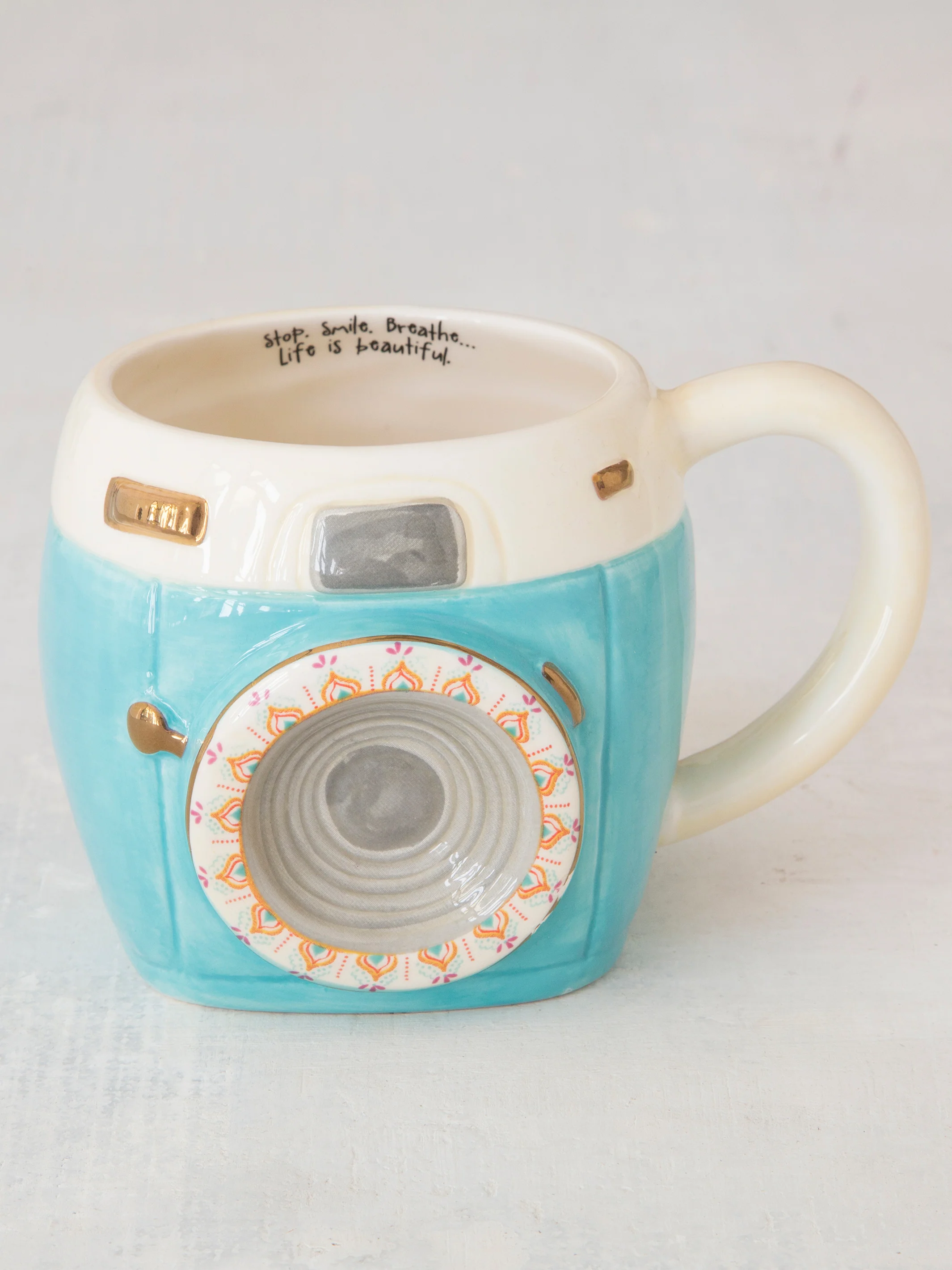 Folk Art Coffee Mug - Imogene The Camera - Image 2