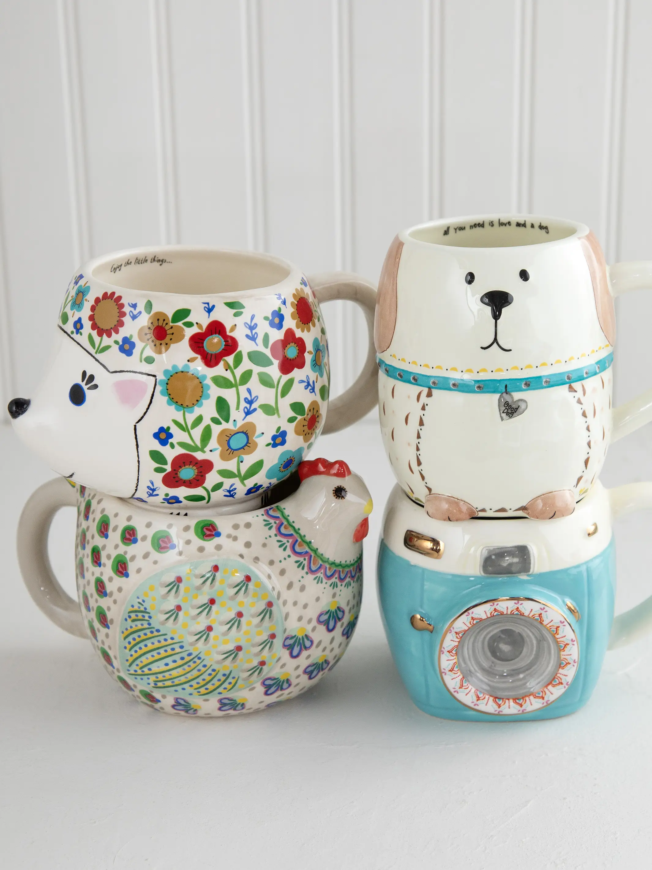 Folk Art Coffee Mug - Imogene The Camera - Image 3