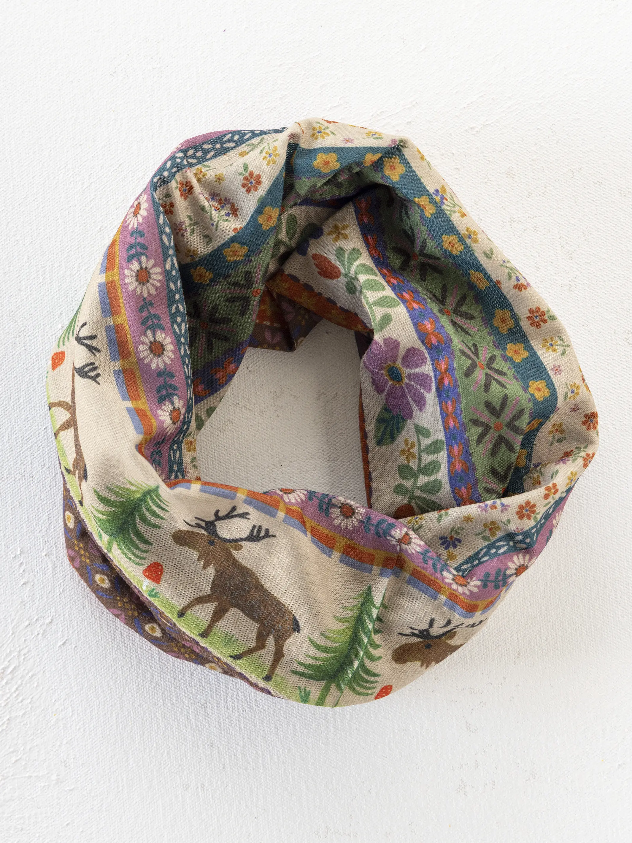 Full Boho Bandeau® Headband - Moose Borders - Image 2