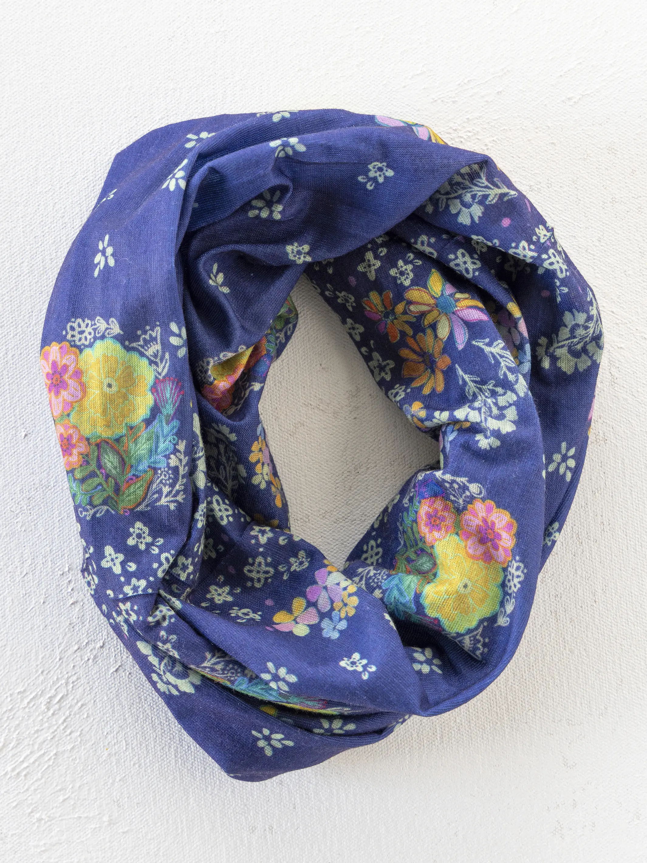 Full Boho Bandeau® Headband - Tropic Bandana Navy - Image 3