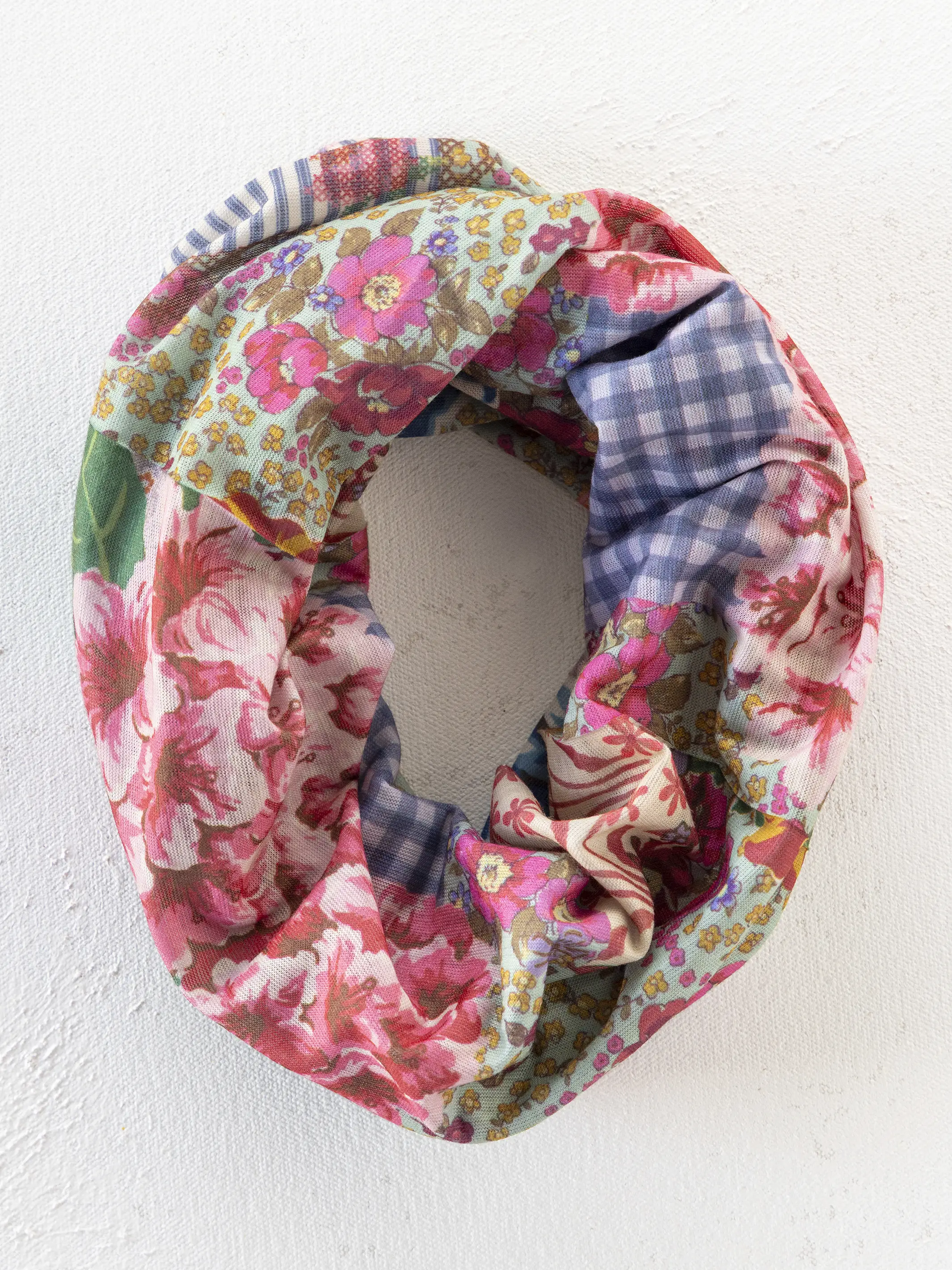 Full Boho Bandeau® Headband - Vintage Treasure Pink - Image 3