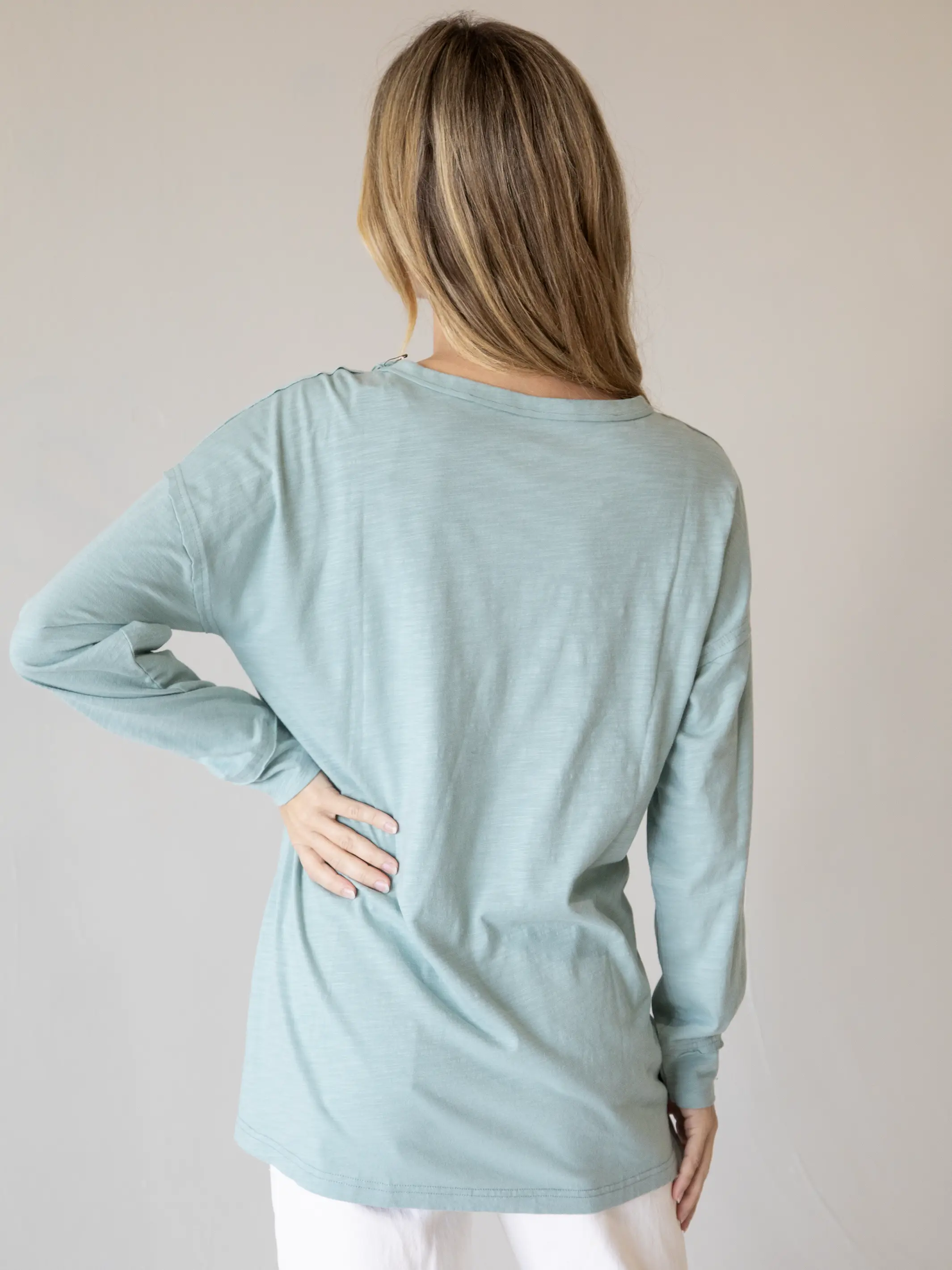 Hang Around Cotton Tunic - Bay - Image 2