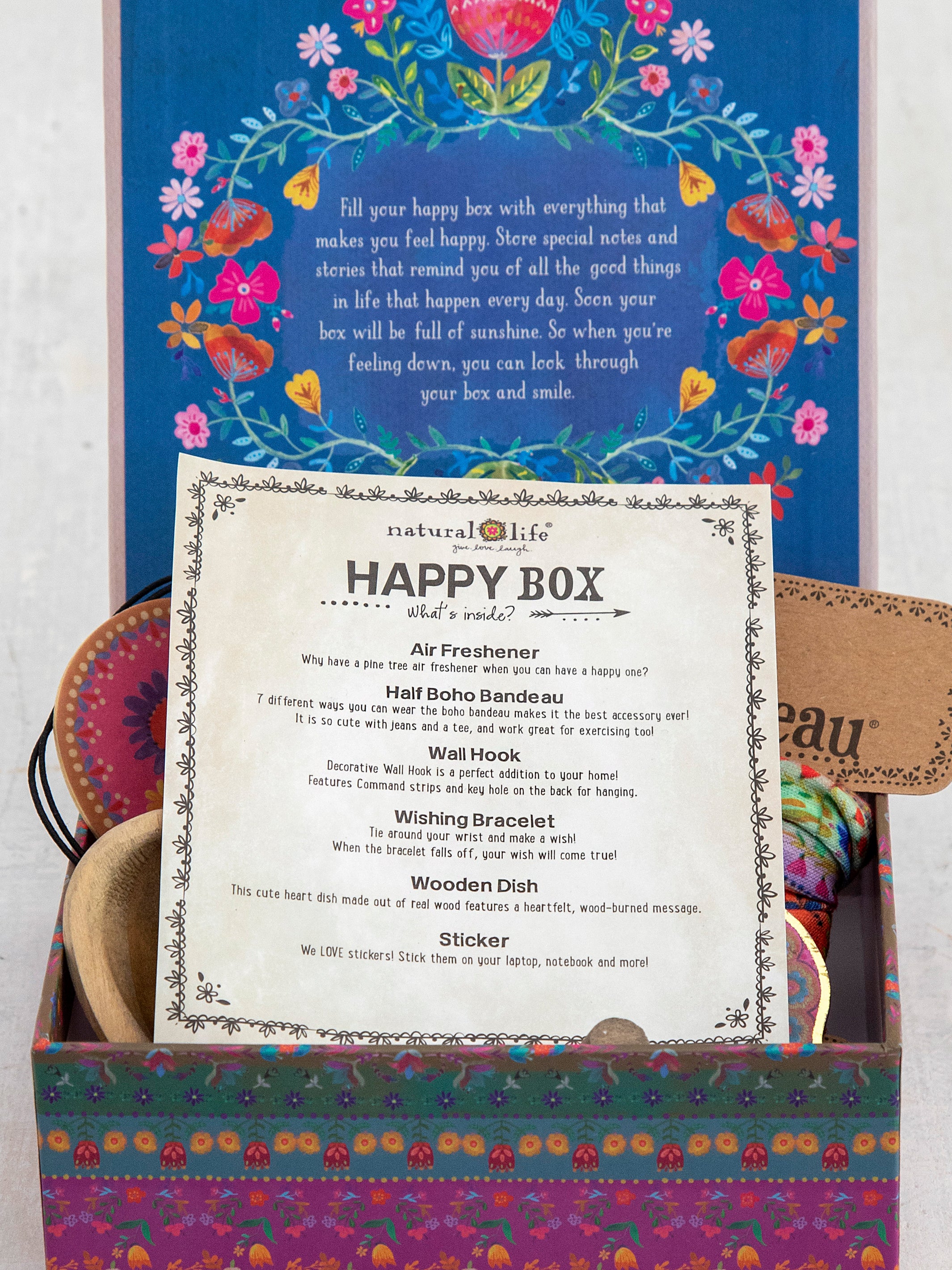 Happy Box Gift Set - Folk Heart - Image 3