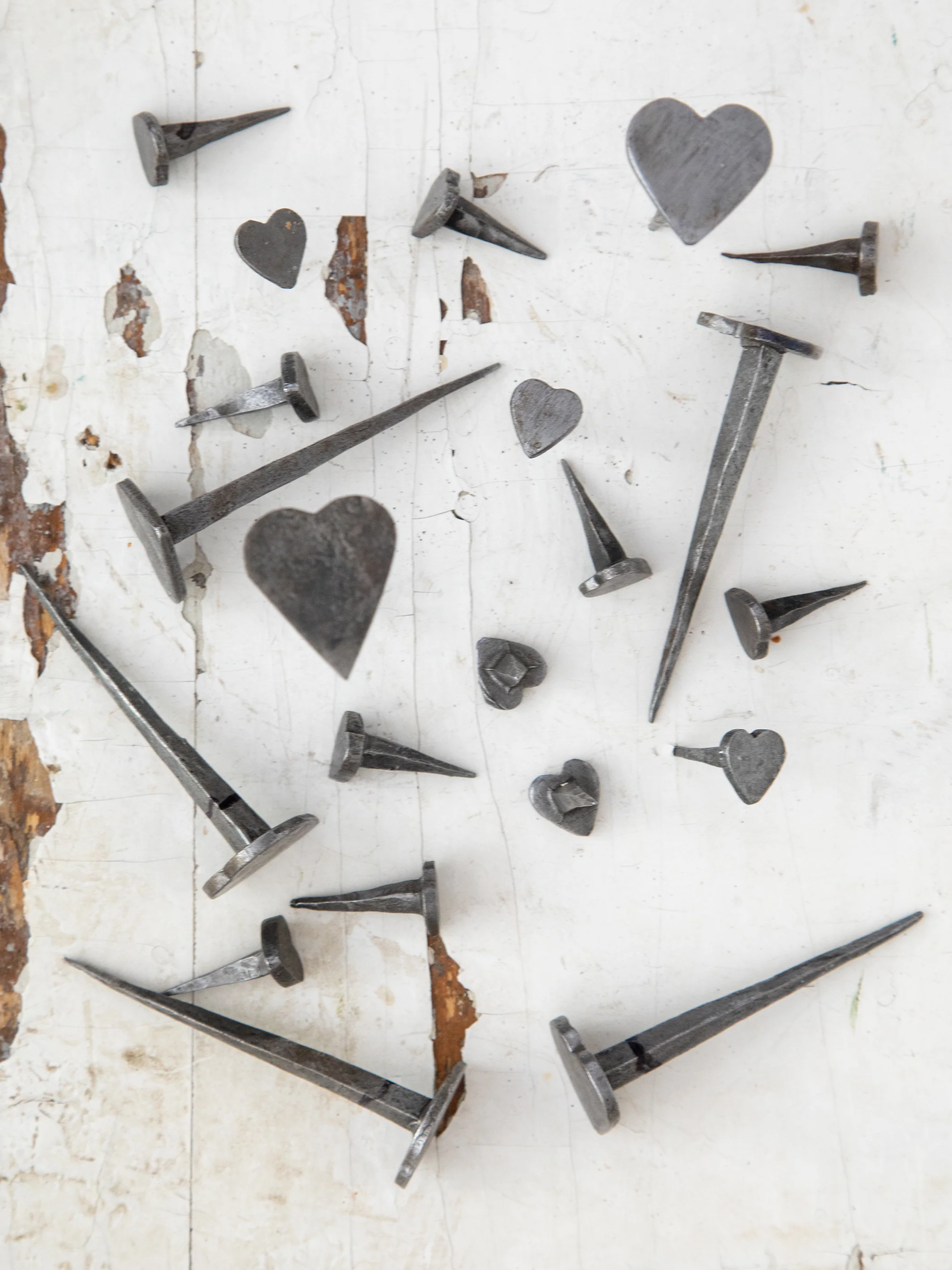 Heart Nails, Small - Set of 10 - Image 5