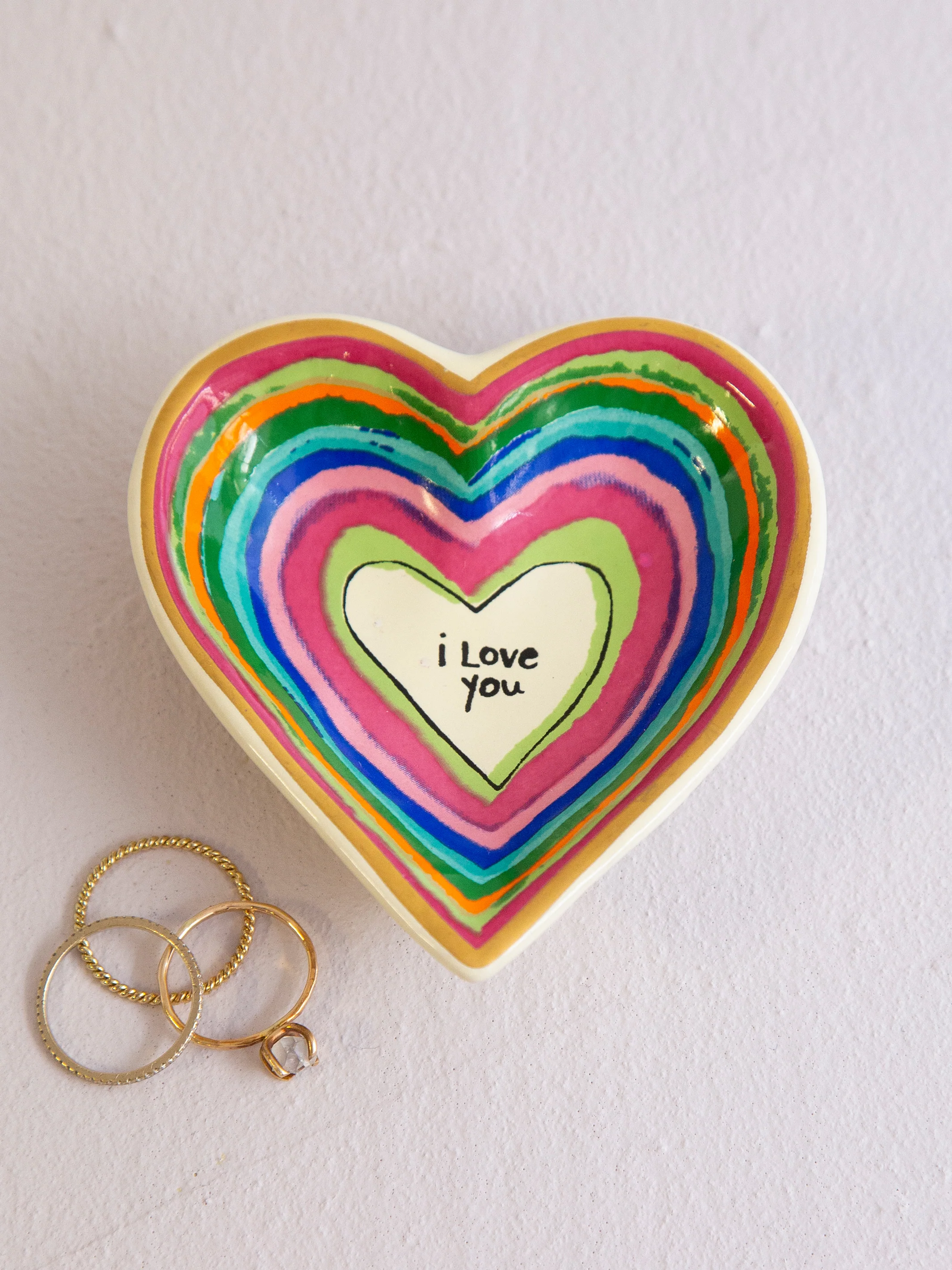 Heart Trinket Dish - I Love You - Image 2