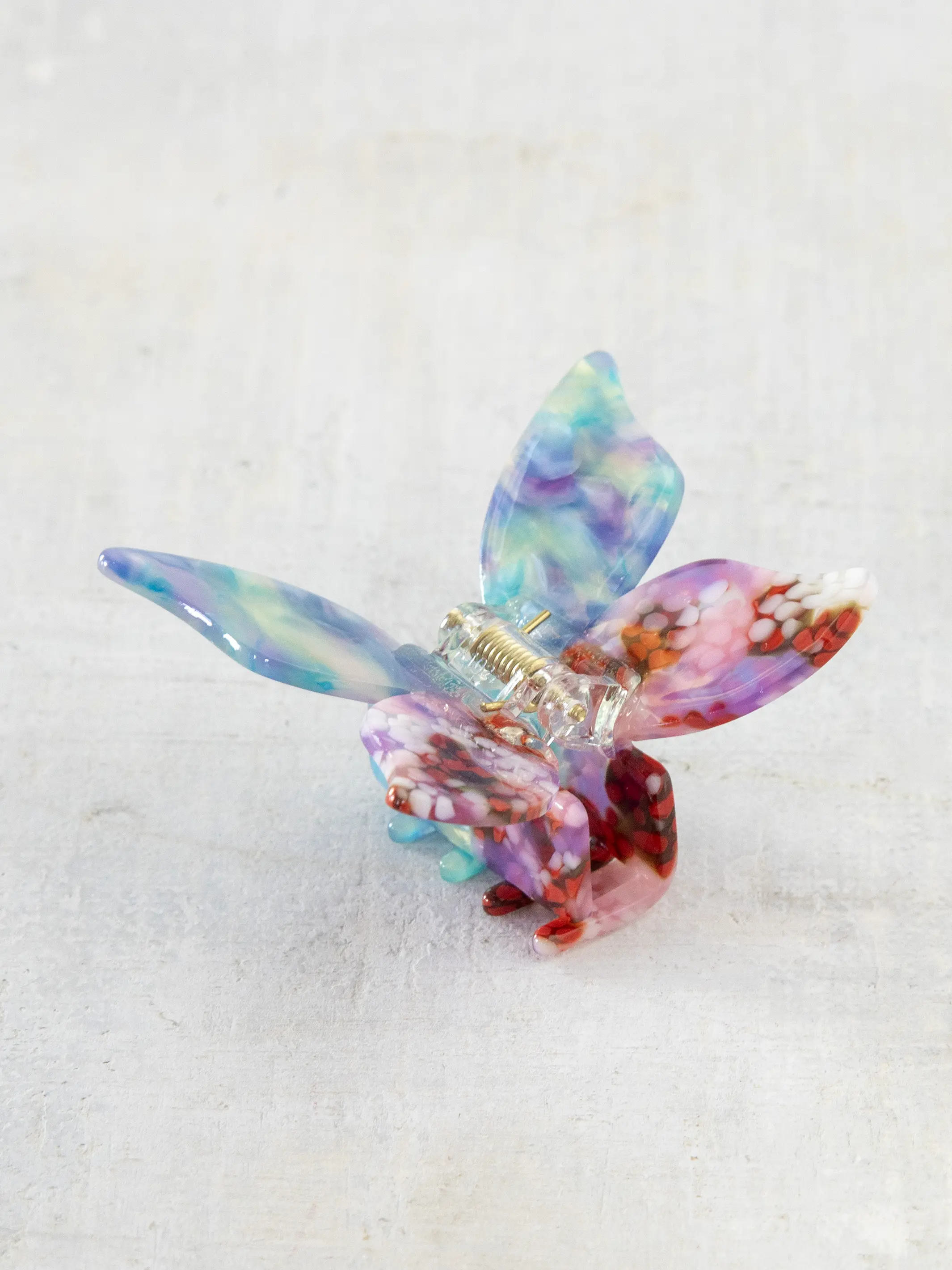 Icon Hair Claw - Dusty Blue Butterfly - Image 2