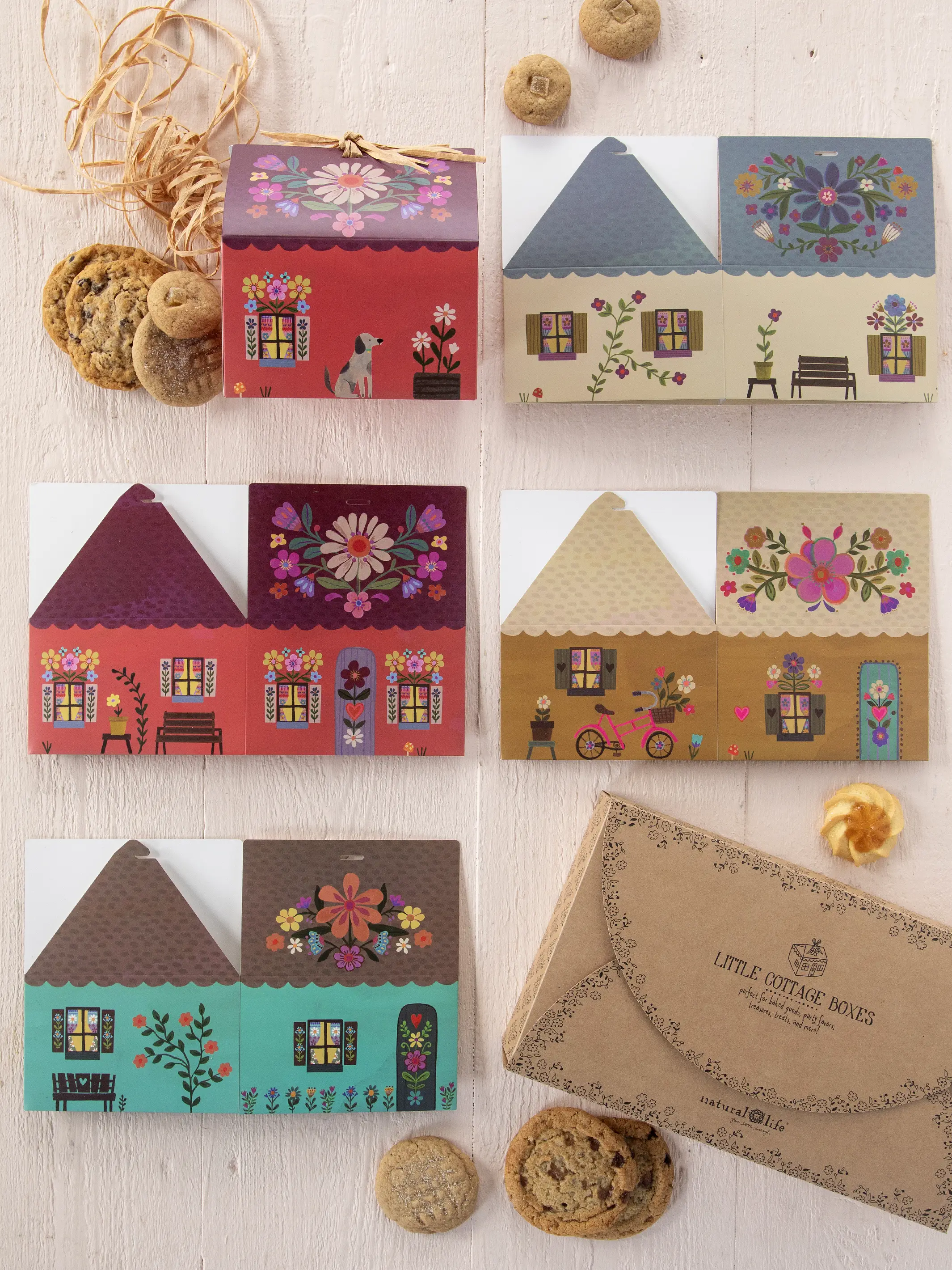 Little Cottage Gift Boxes, Set of 20 - Image 2