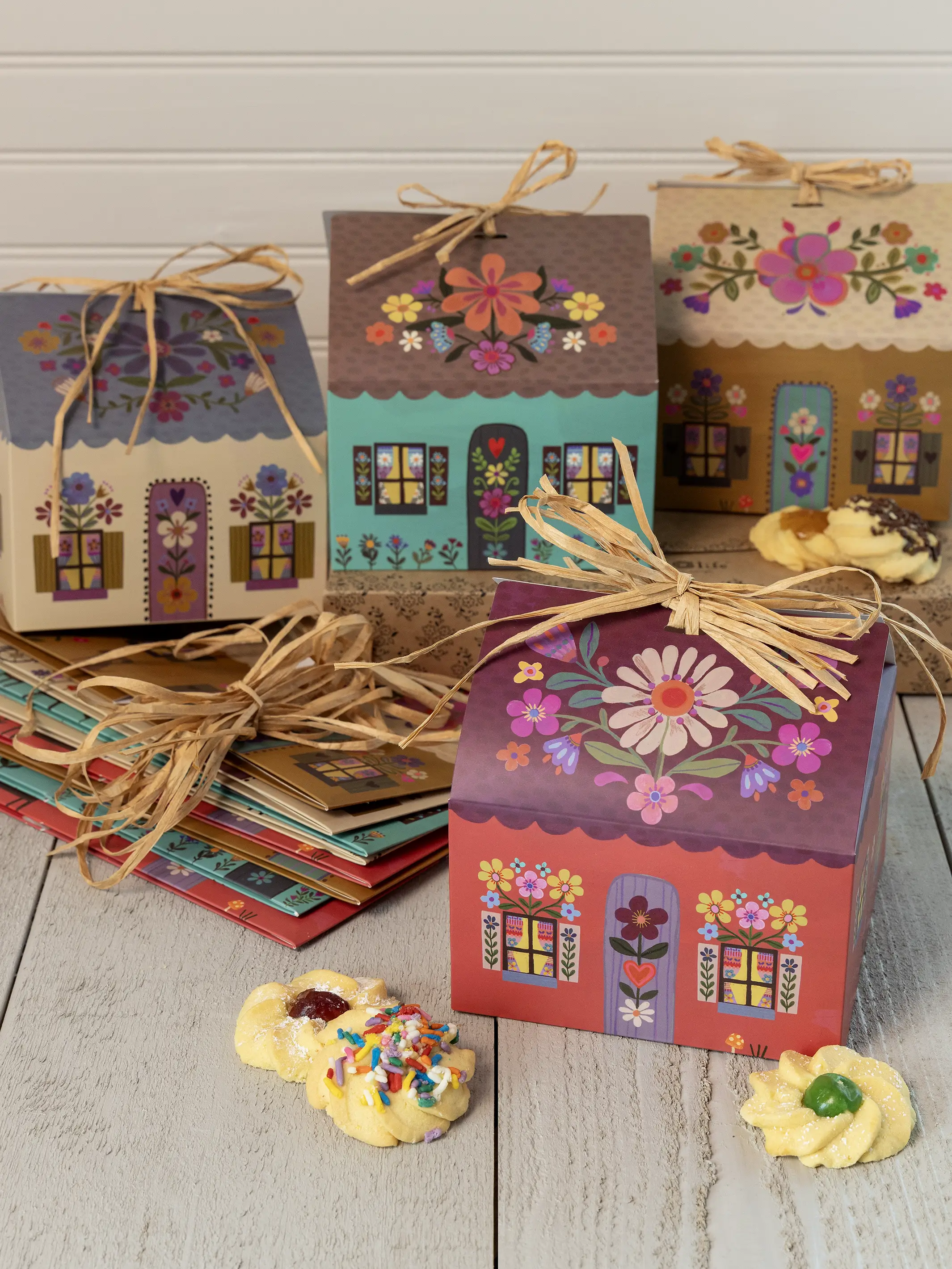 Little Cottage Gift Boxes, Set of 20 - Image 3