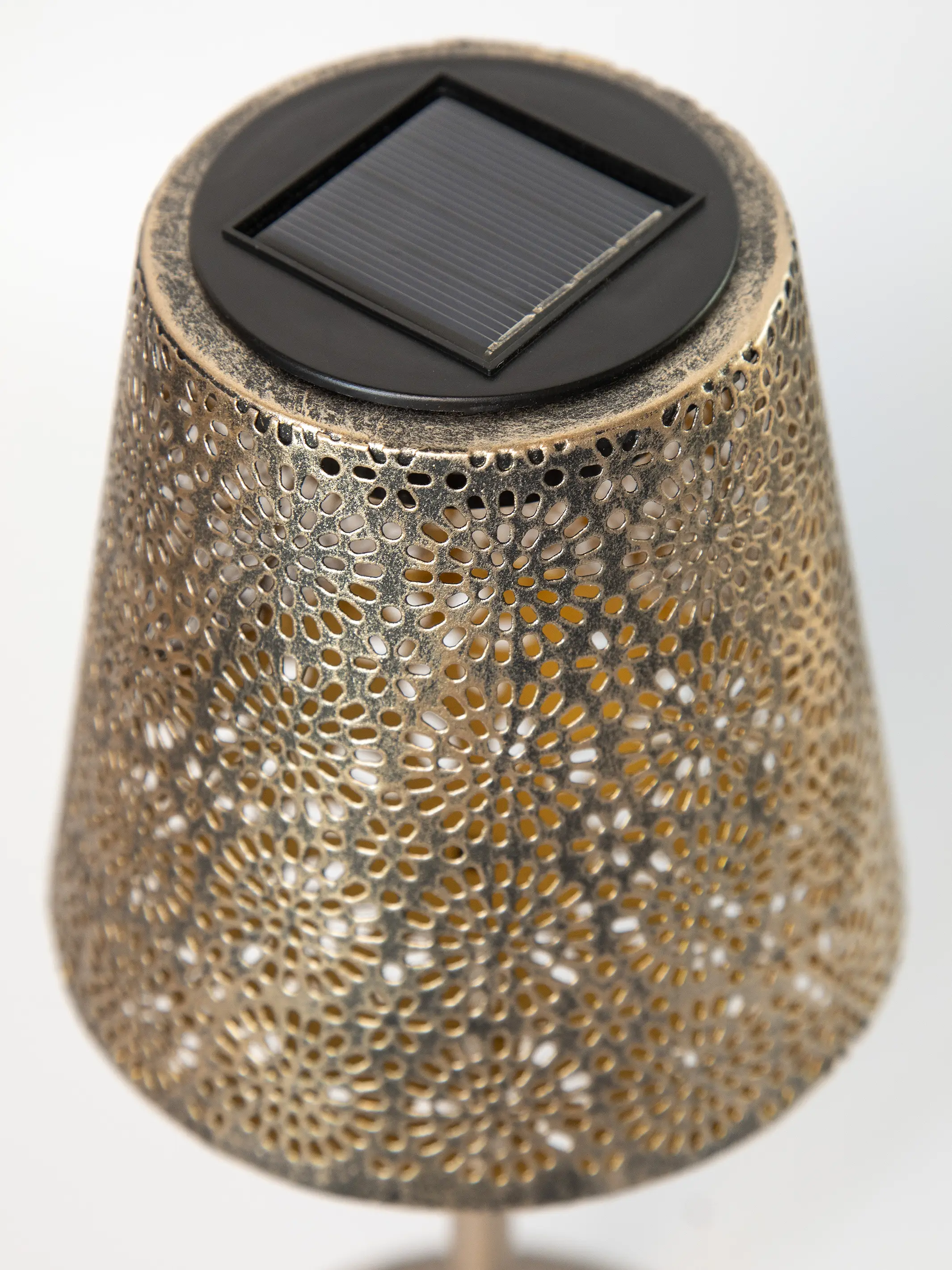 Little Solar Mandala Lamp - Bronze - Image 3