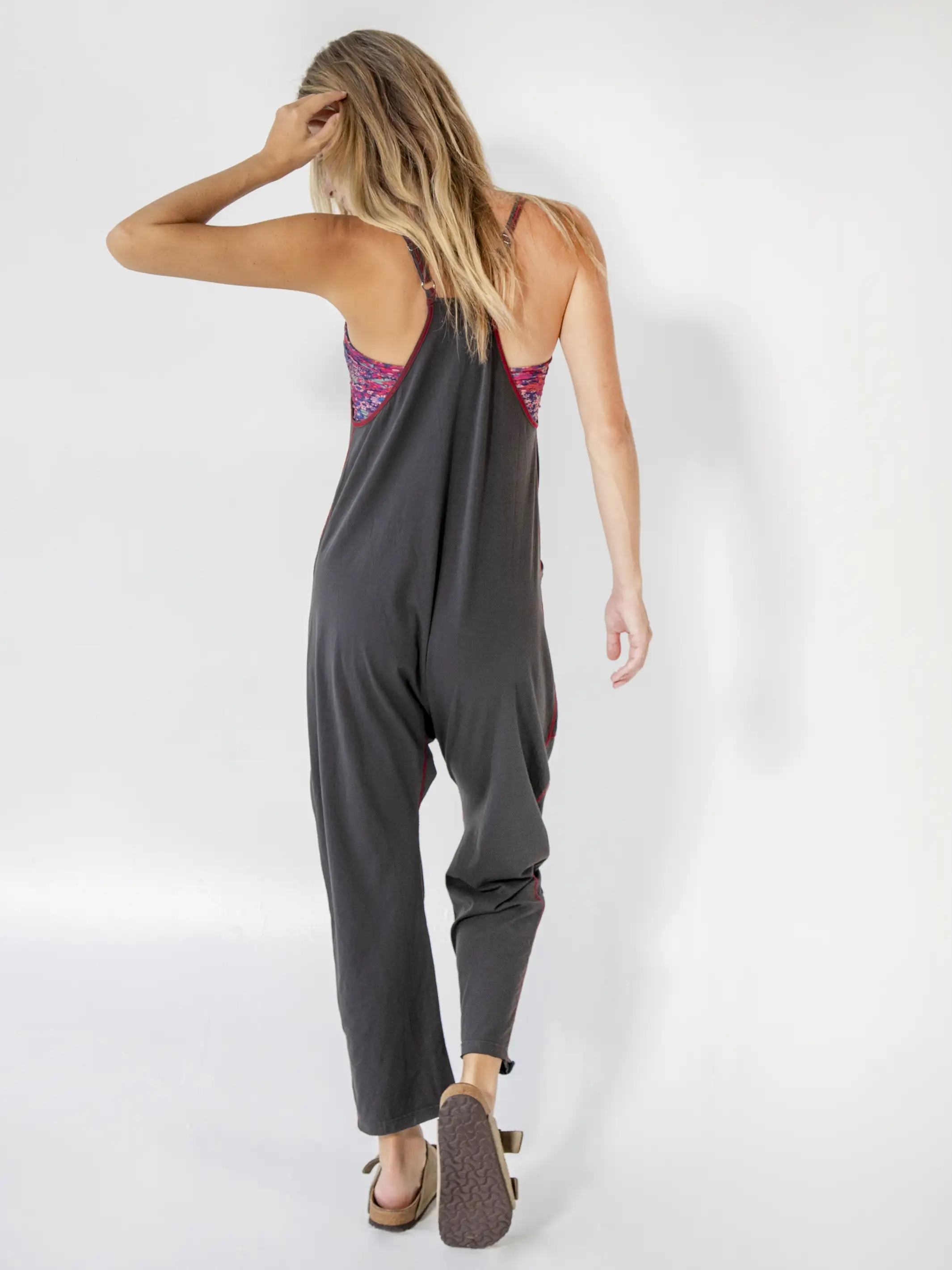 Lucy Jumpsuit - Charcoal - Image 3