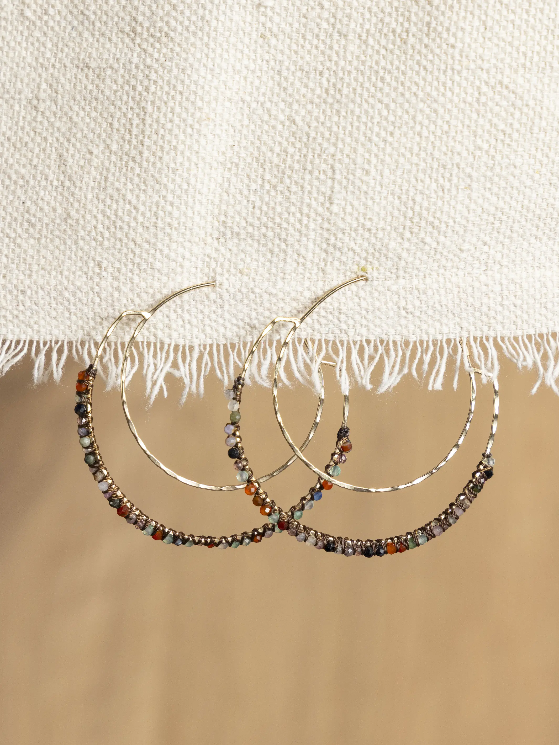 Luna Gold Earrings - Image 2