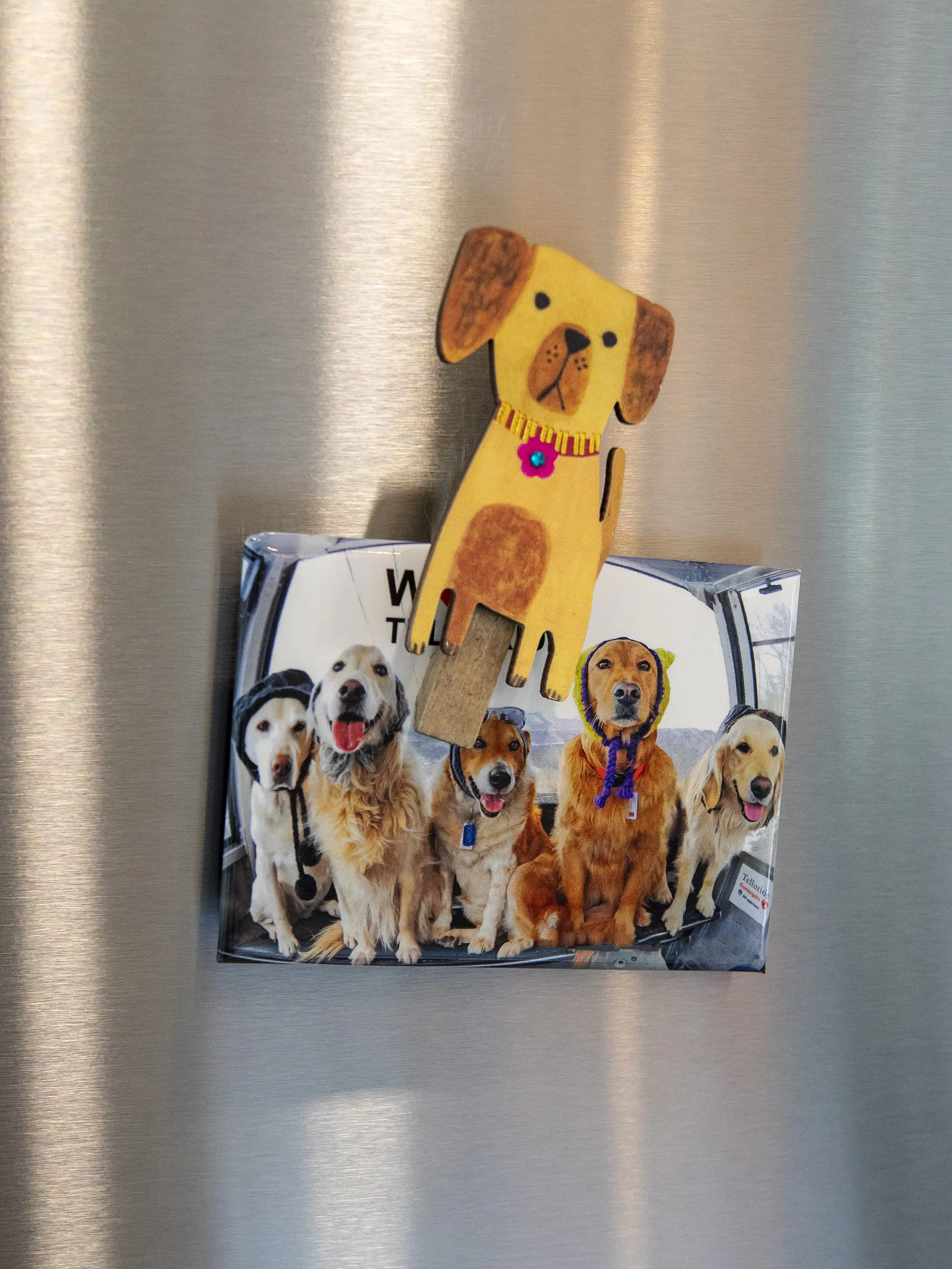 Magnet Happy Clips, Set of 2 - Dog - Image 2