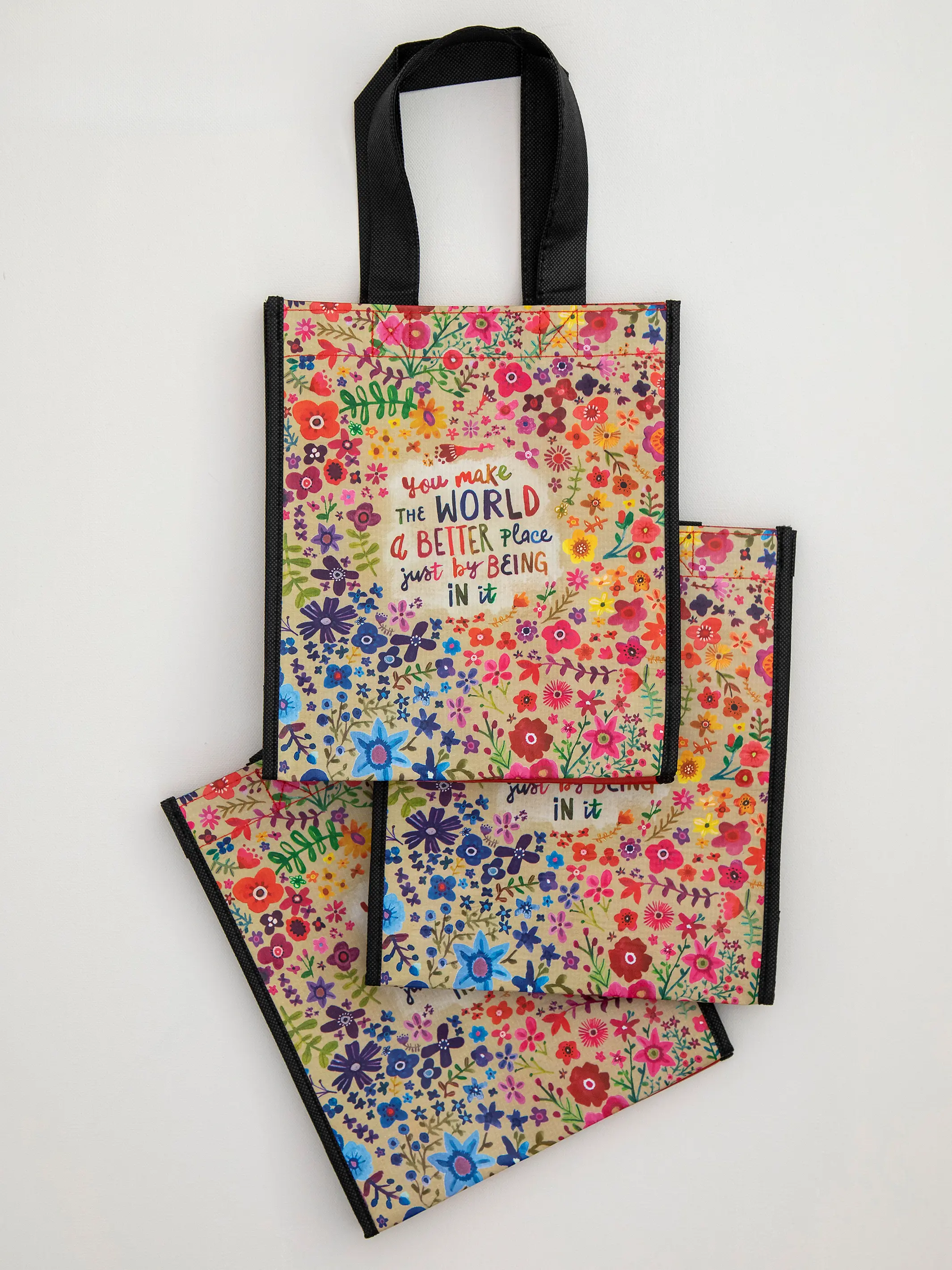Medium Happy Bag, Set of 3 - World Better - Image 2