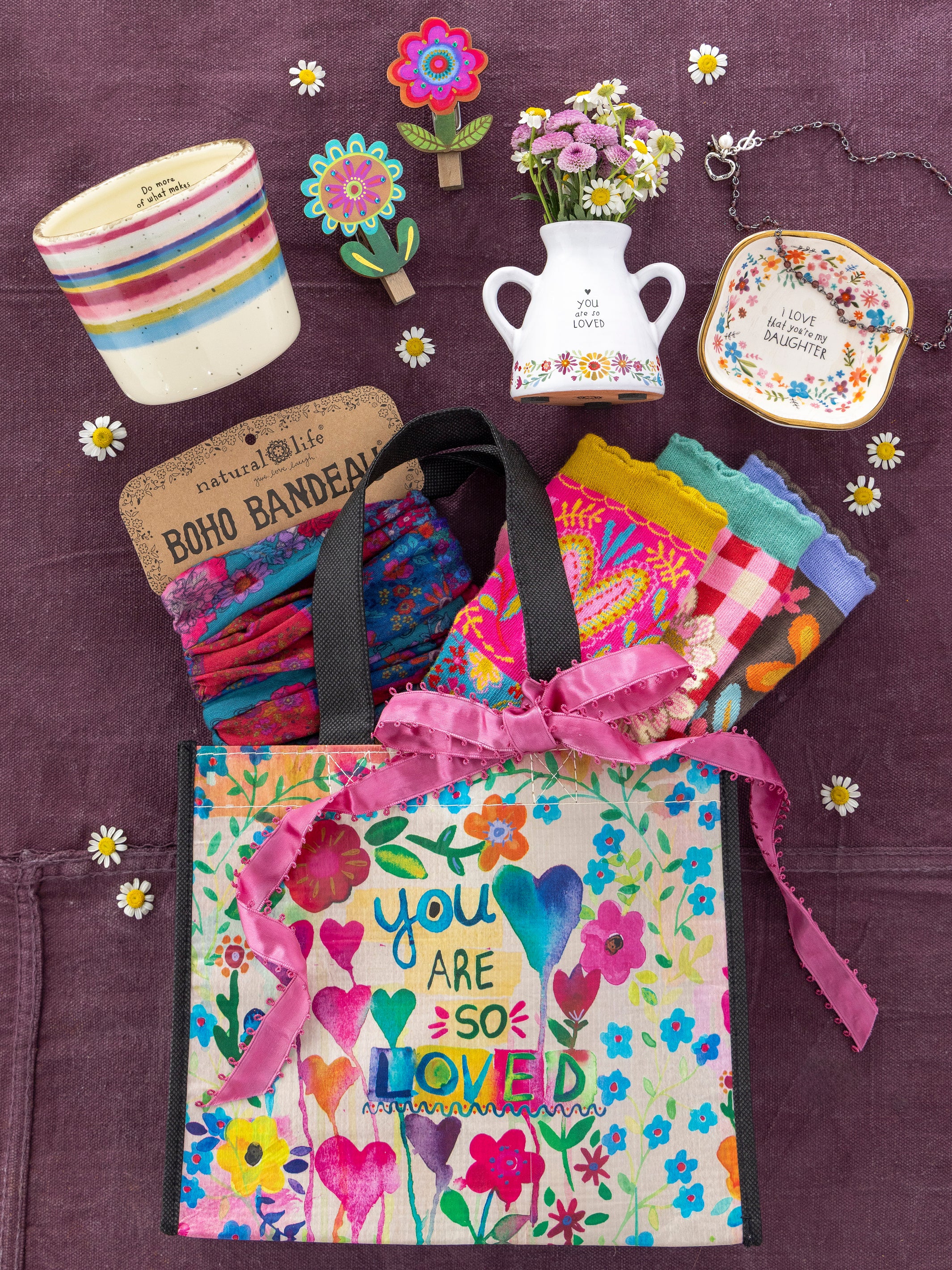 Medium Happy Bag, Set of 3 - You Are So Loved - Image 2