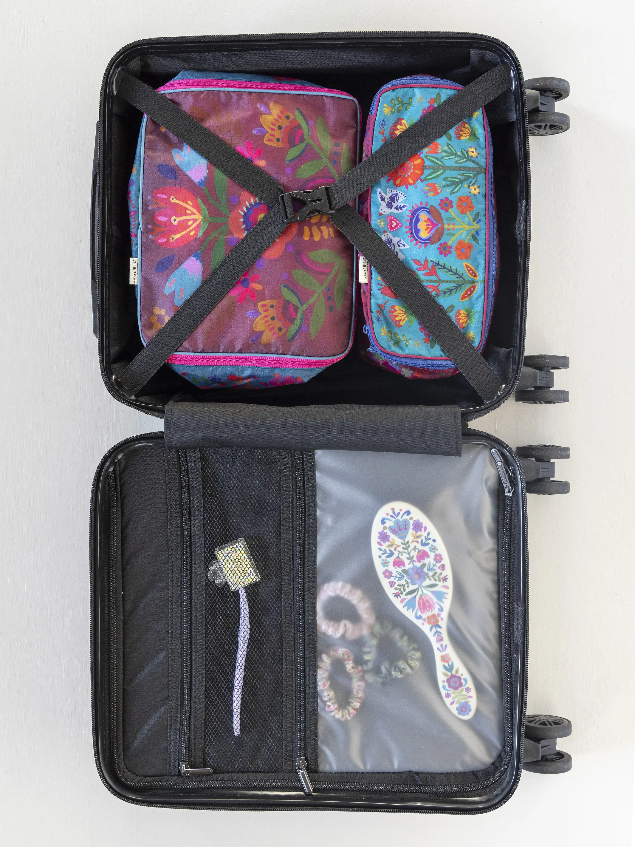 Mini Travel Happy Suitcase - Layered Rainbow - Image 4
