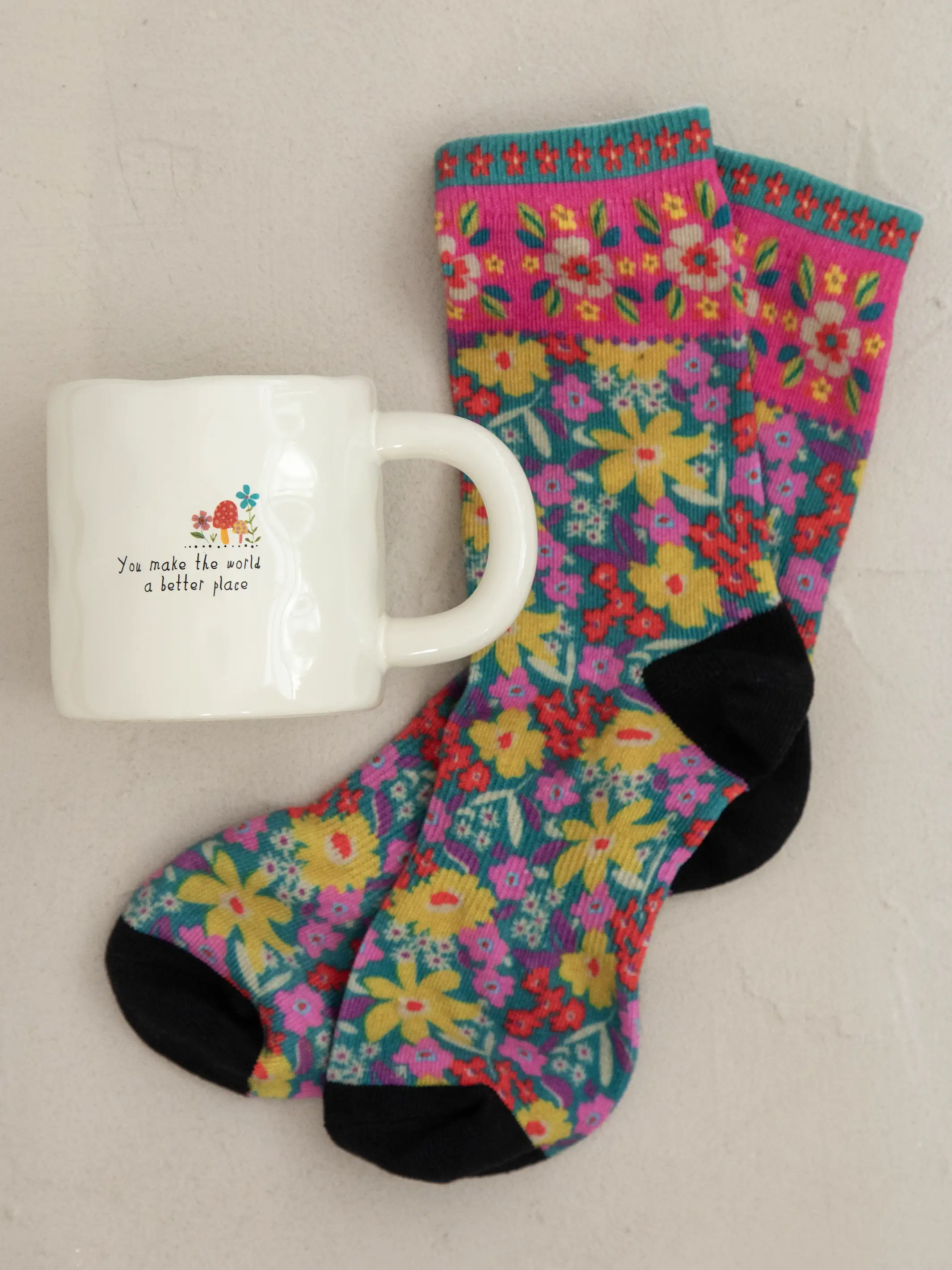 Mug & Sock Set - World Better - Image 2