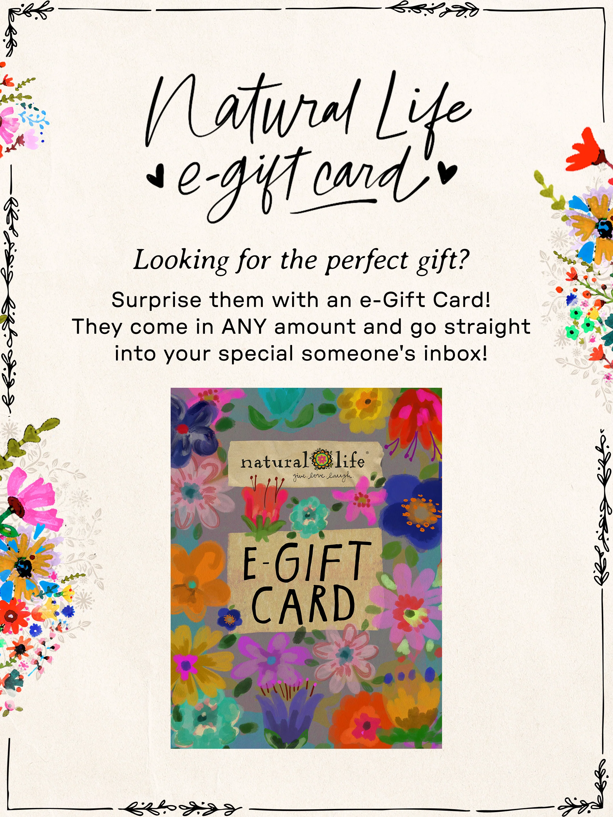 Natural Life E-Gift Card - Image 2