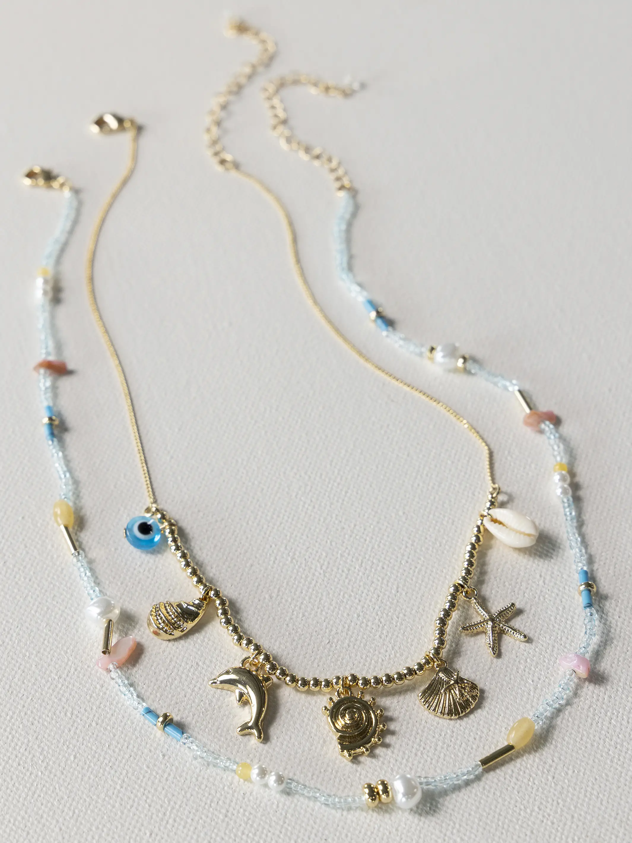 Ocean Spirit Beaded Necklace - Image 3
