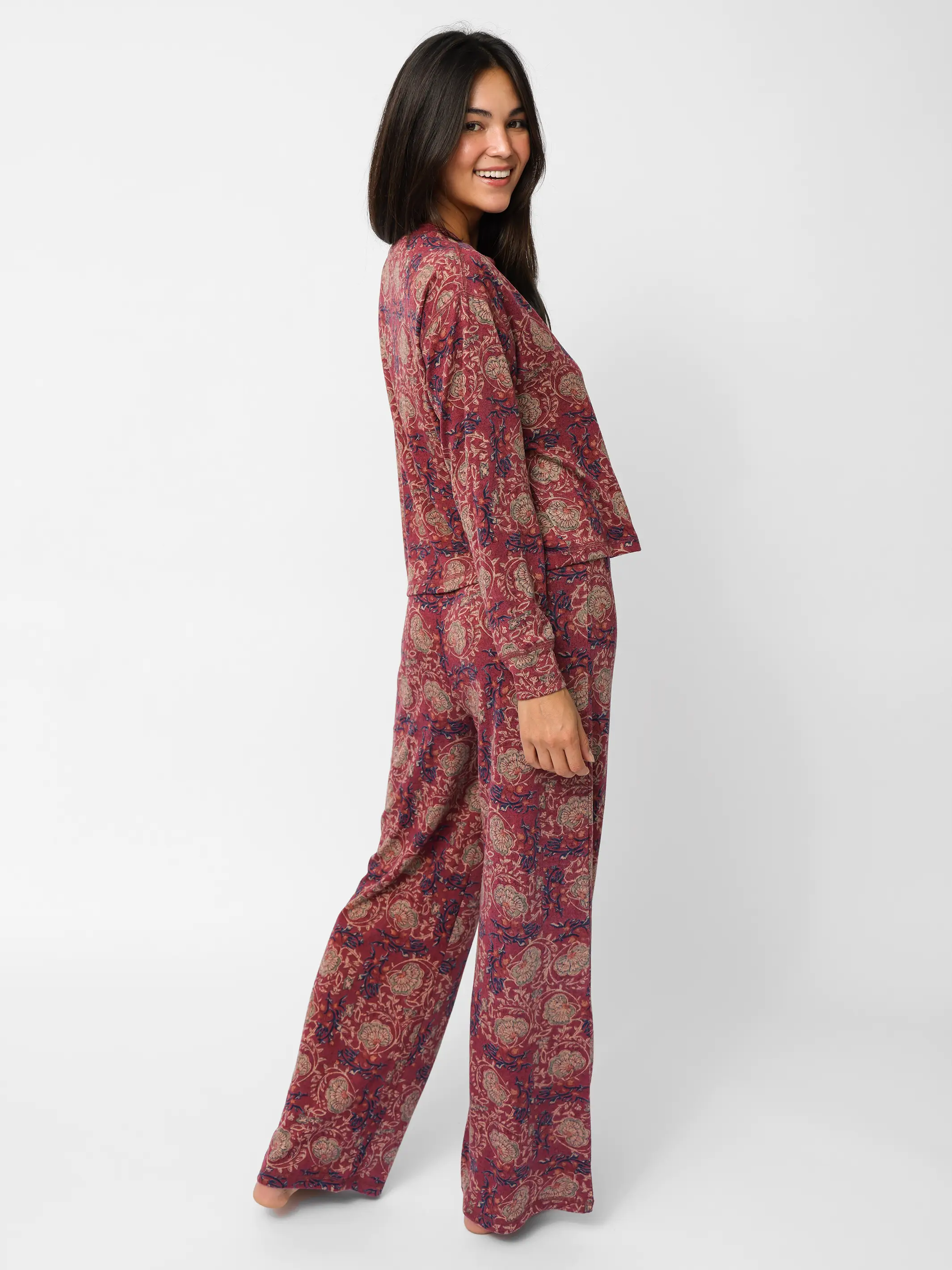 Peyton Lounge Set - Mauve India Vines - Image 4