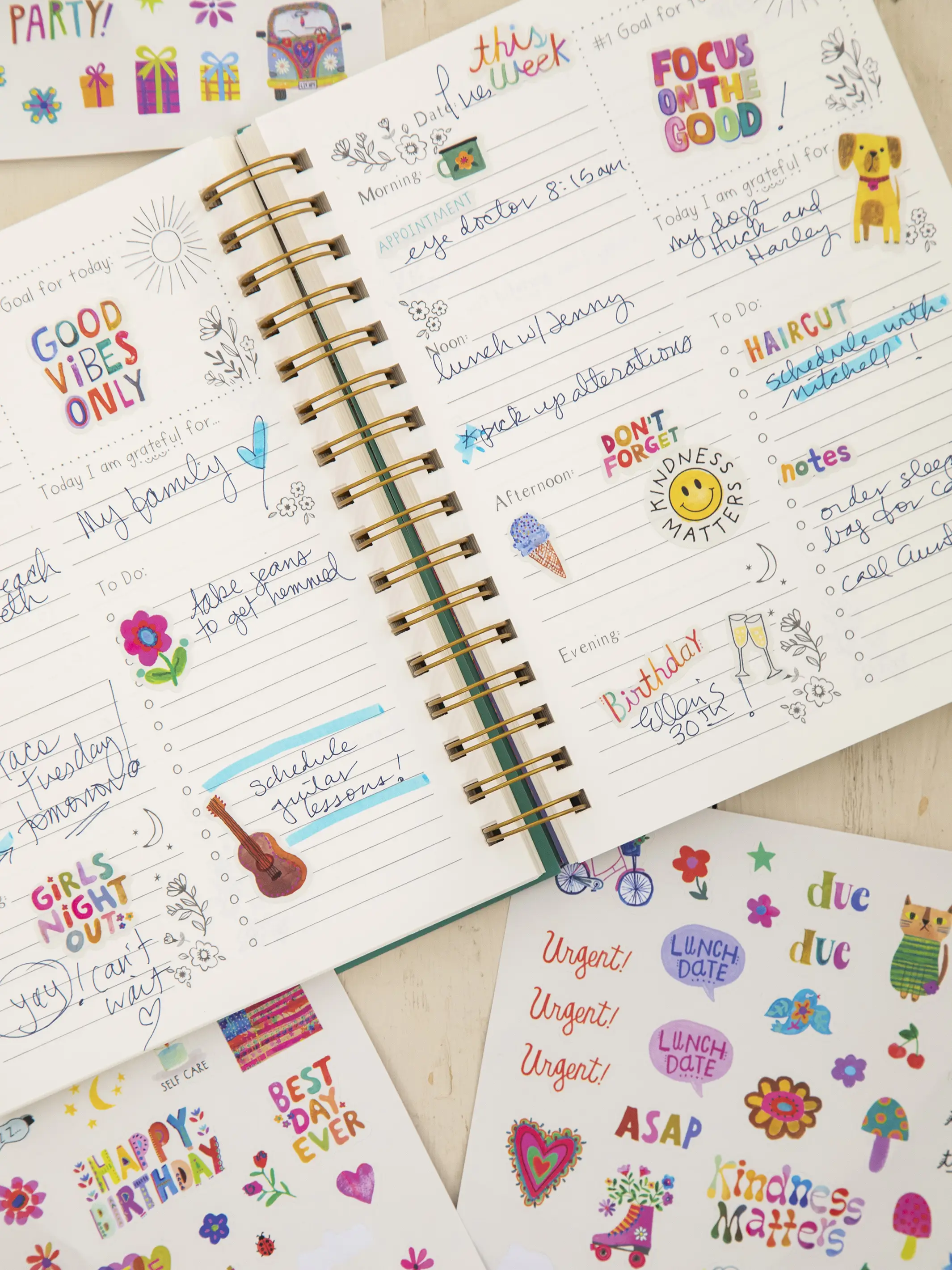 Planner Sticker Set, Set of 3 - Multi - Image 3