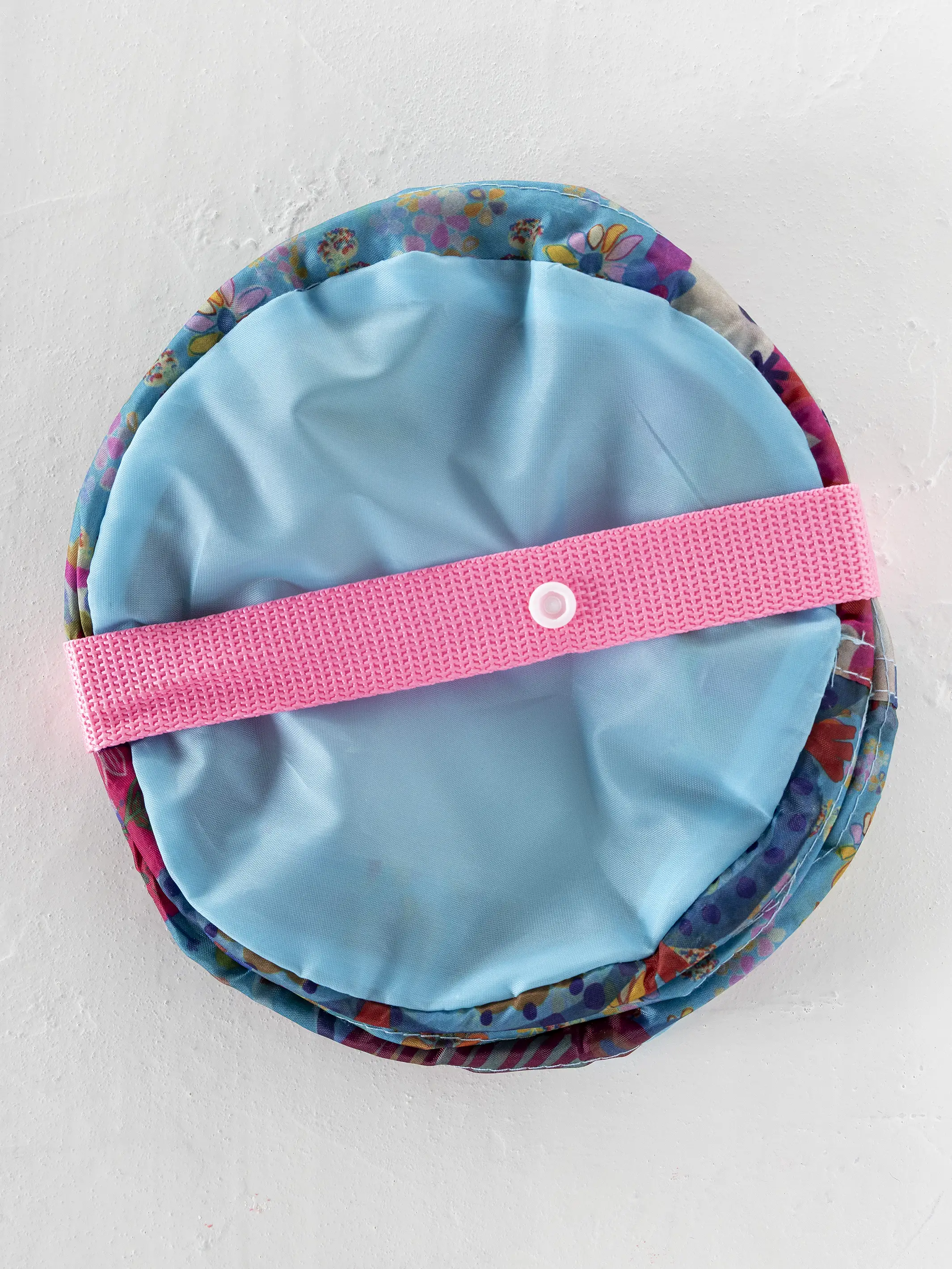 Pop-Up Car Trash Can - Floral Patchwork - Image 3