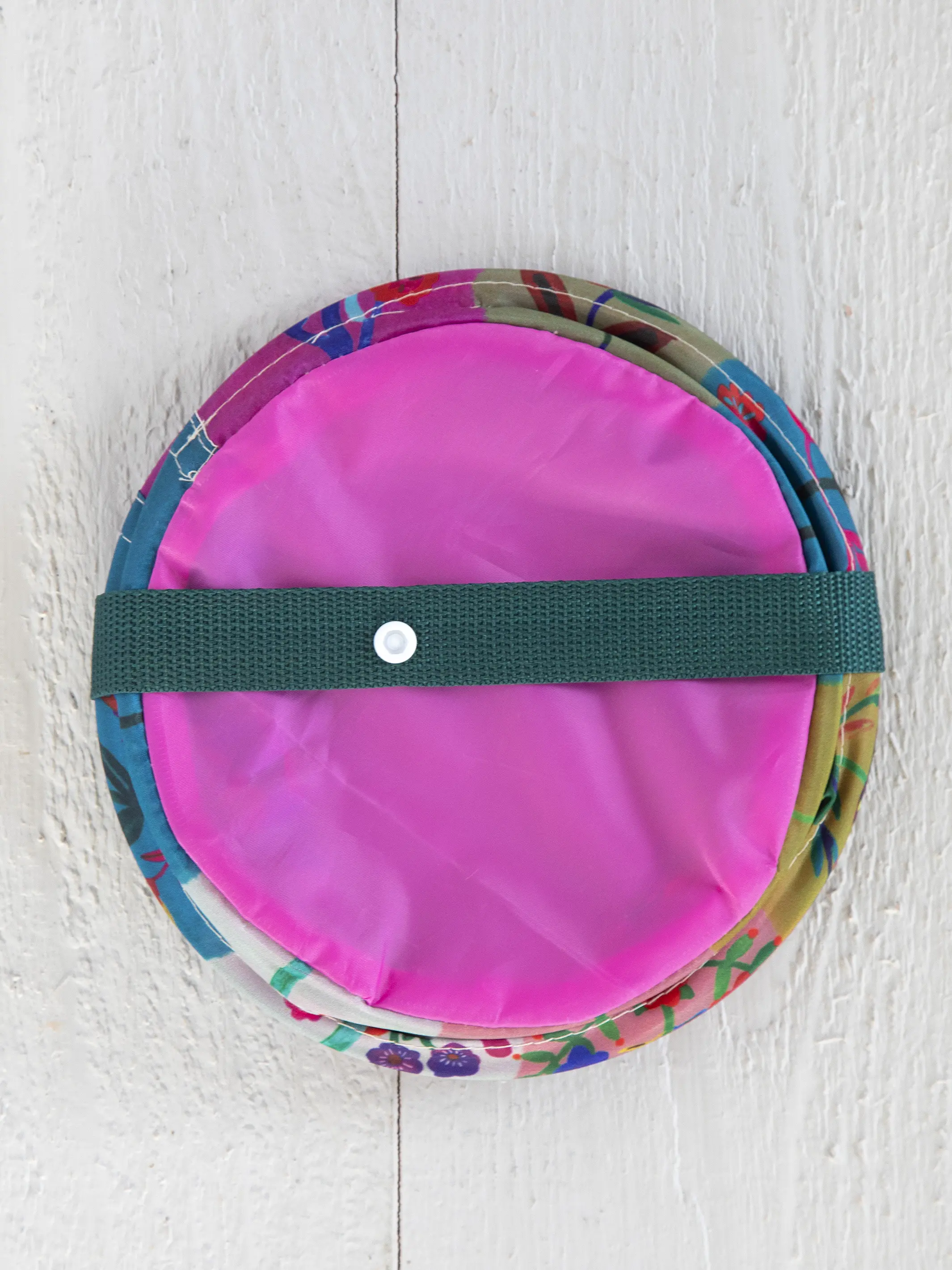 Pop-Up Car Trash Can - Folk Flower - Image 2